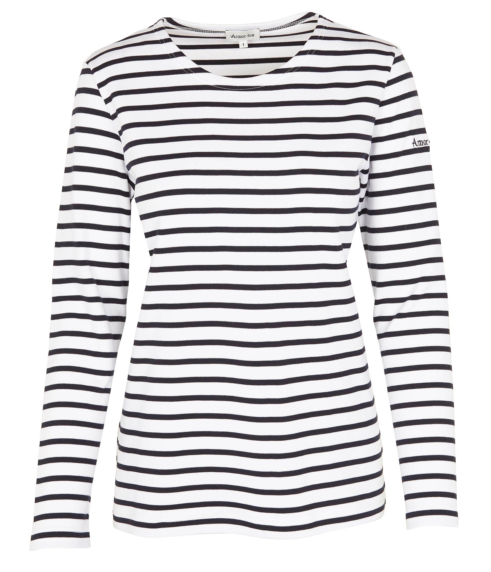 Round-neck cotton sailor top ARMOR LUX