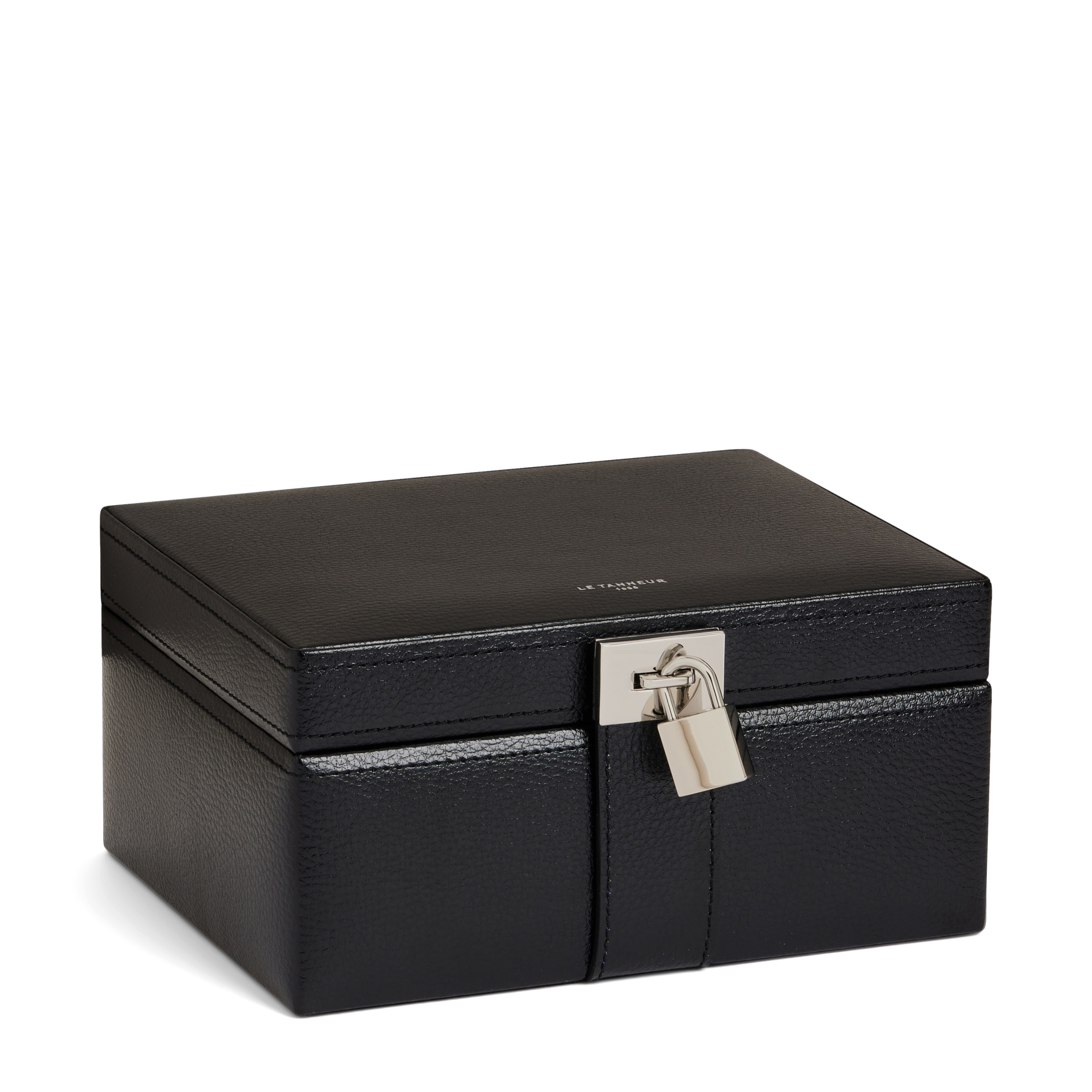 Boîte à bijoux en cuir LE TANNEUR