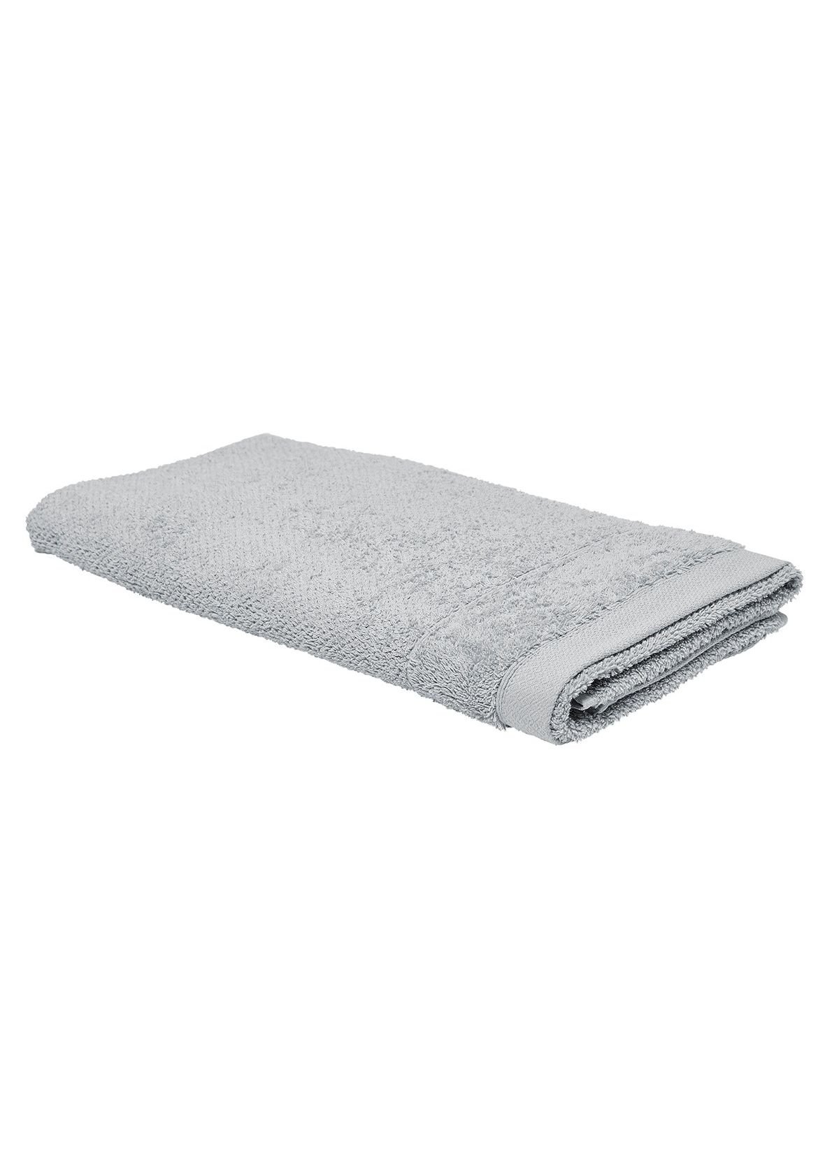 Plain cotton bath towel TODAY LINGE DE MAISON Grey