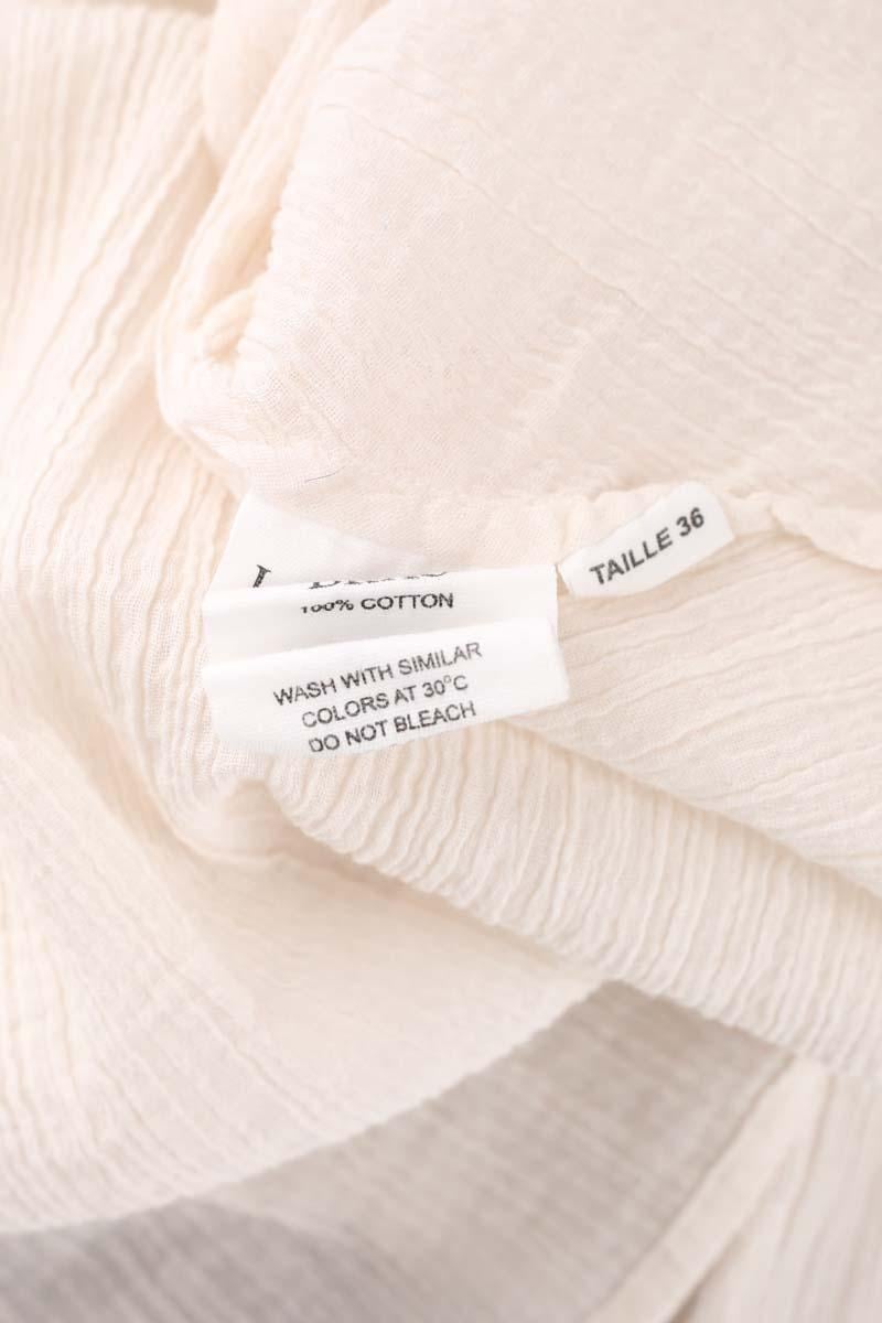 Cotton blouse LAURENCE BRAS - Seconde Main White