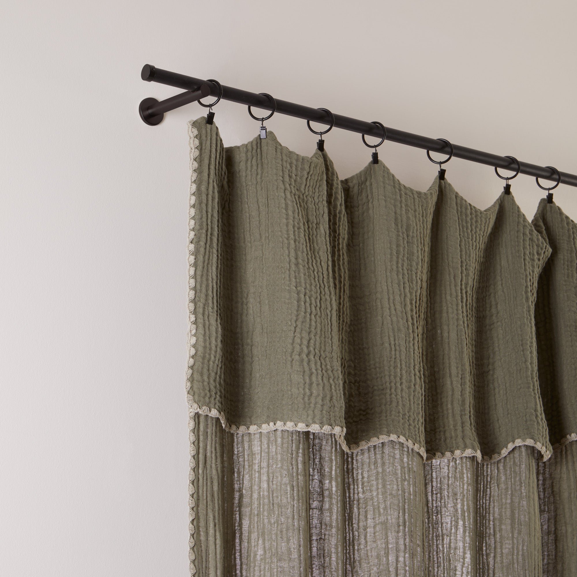 LALITA - Panel curtain MADURA Green