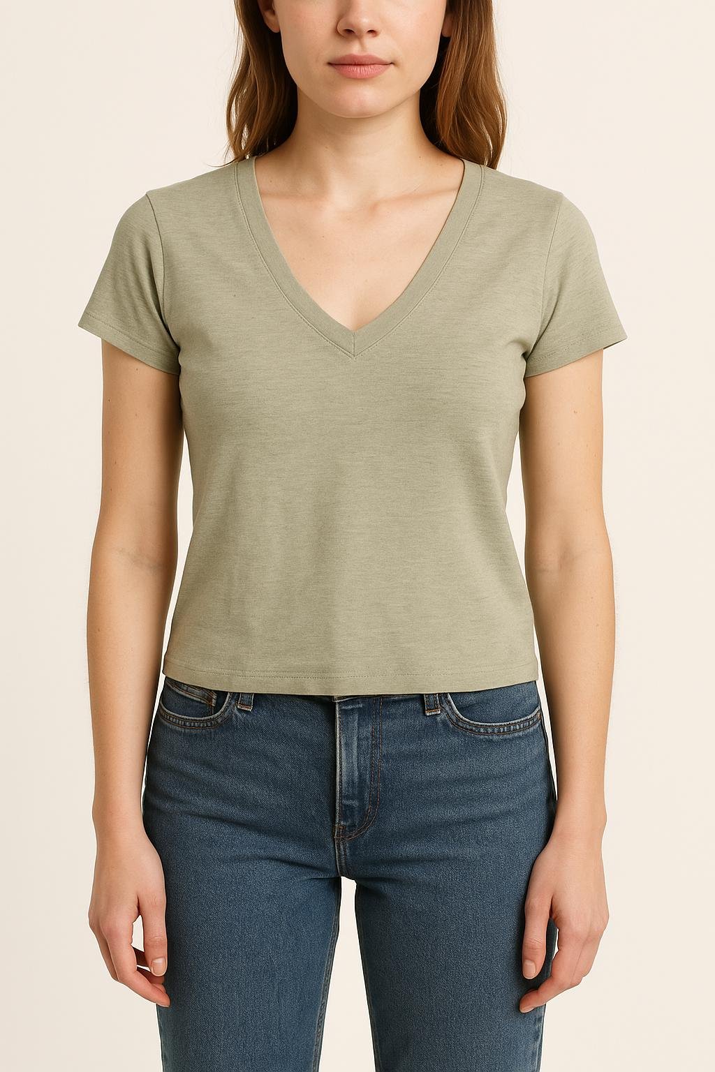 Tommy Badge T-shirt COMPTOIR DES COTONNIERS - Seconde main Green