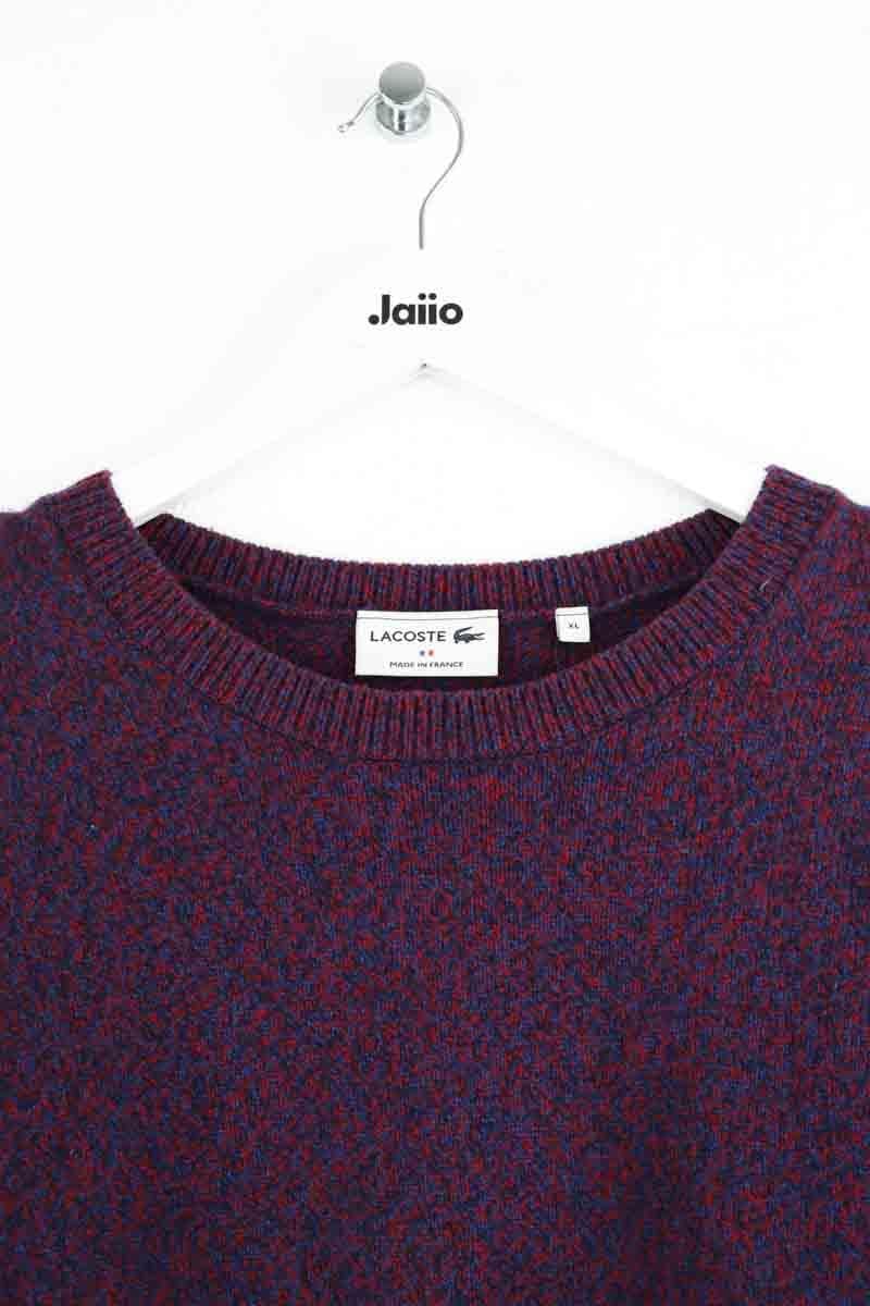 Cotton sweater LACOSTE - SECONDE MAIN Red