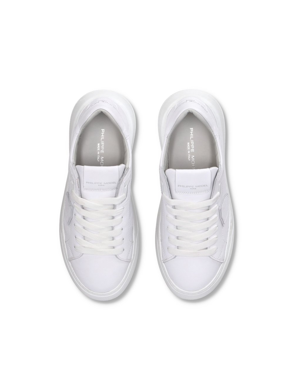 Tennis Temple Sneakers. PHILIPPE MODEL White
