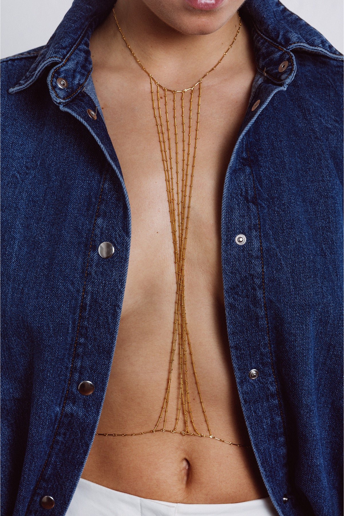 Body jewelry tess Golden