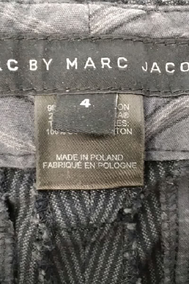 Carrot trousers MARC JACOBS - Seconde Main Blue