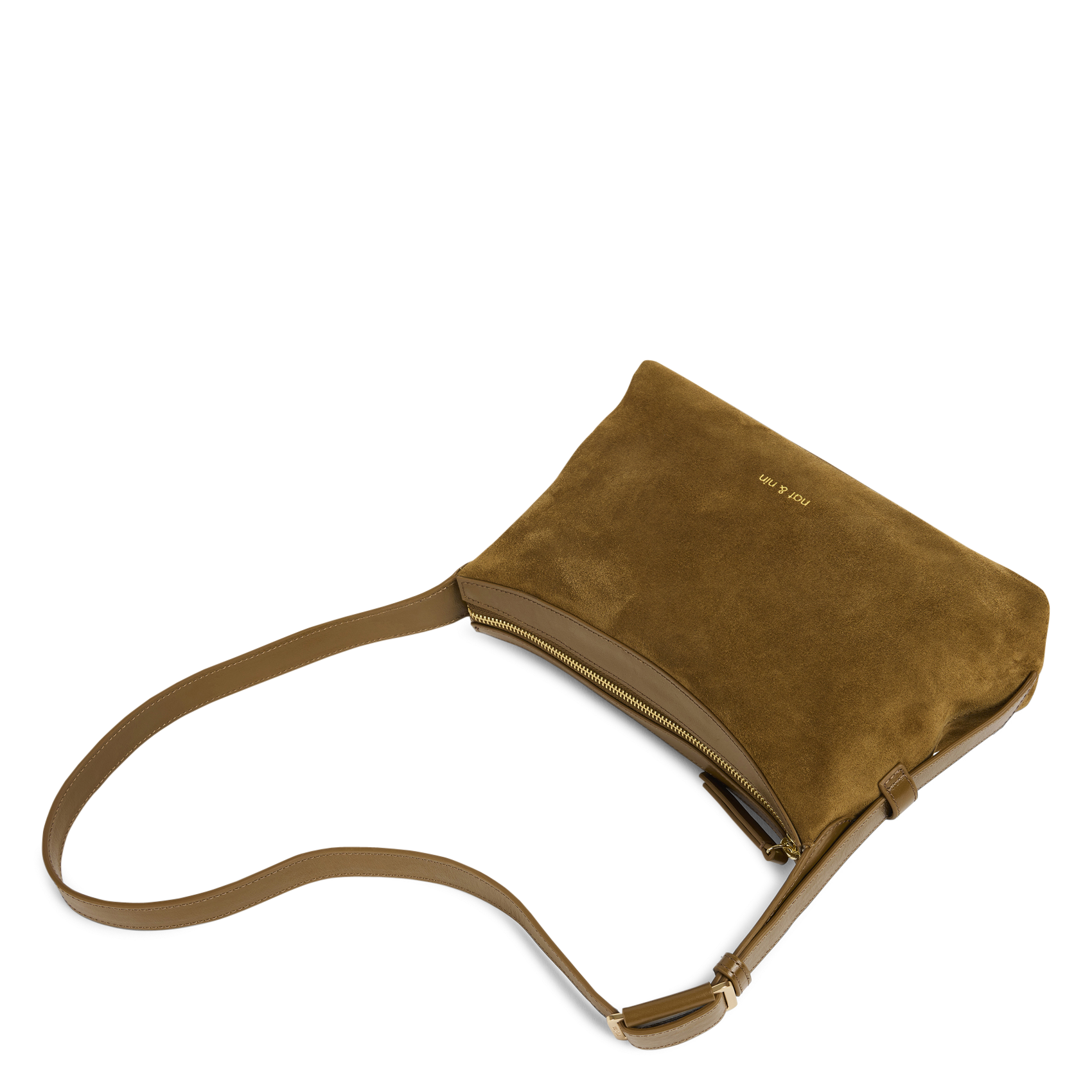 Sac bandoulière en cuir Marron