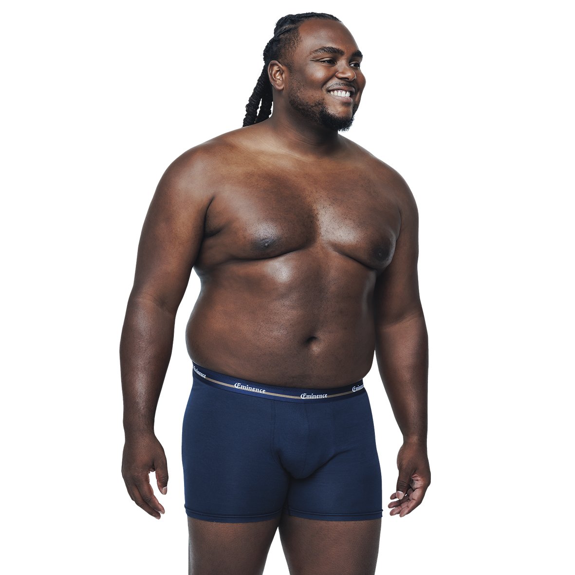 Boxers, pack of 3, large sizes EMINENCE Blue