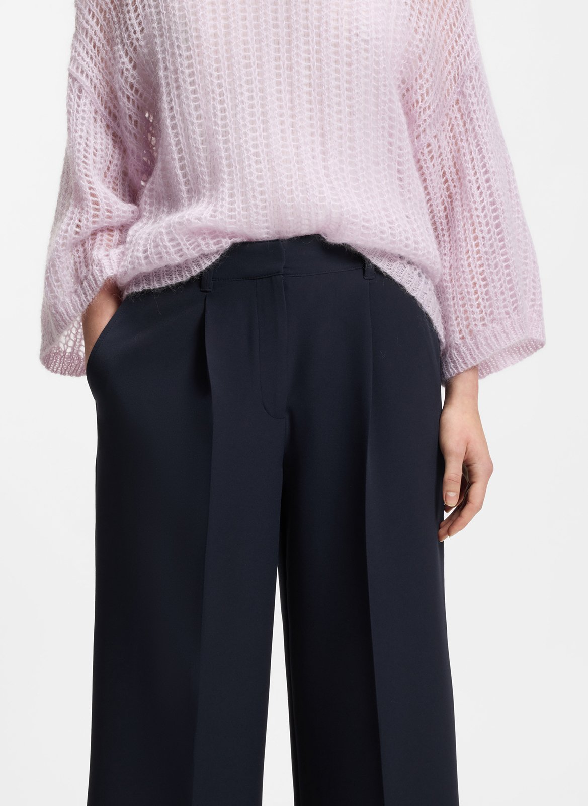 Carrot trousers BOSS Blue