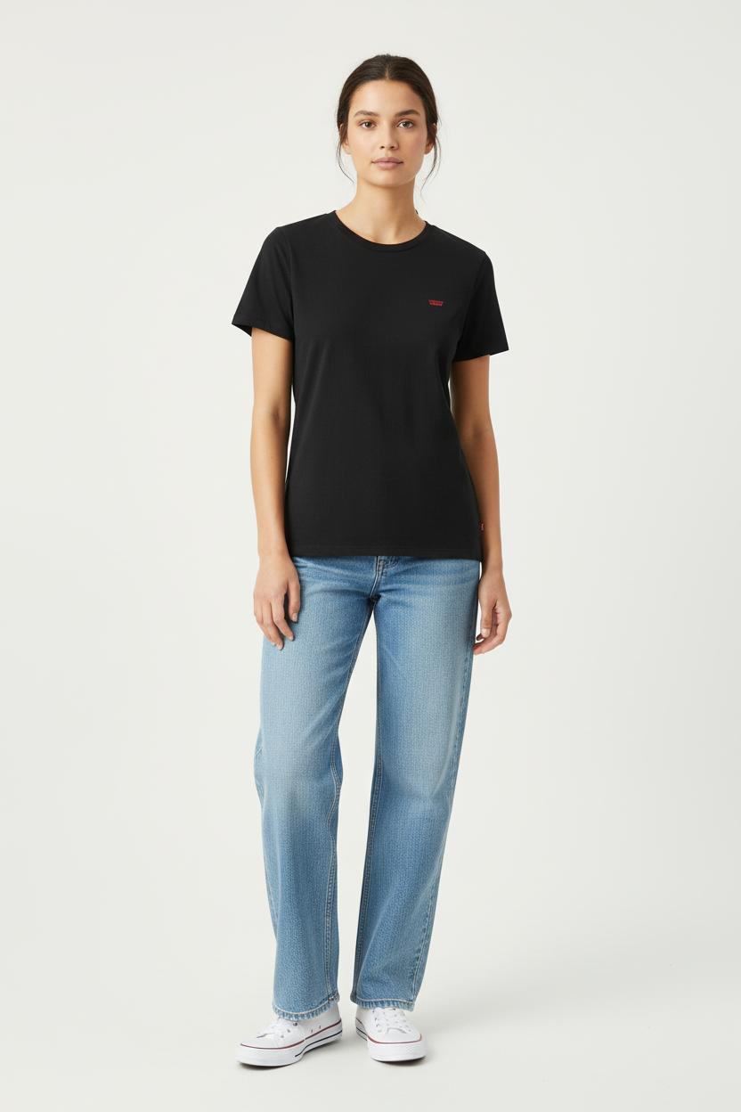 Tommy Badge T-shirt LEVI'S - Seconde main Black
