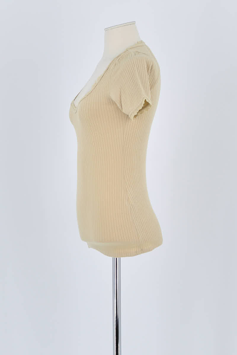 T-shirt ROUJE - Seconde Main Beige