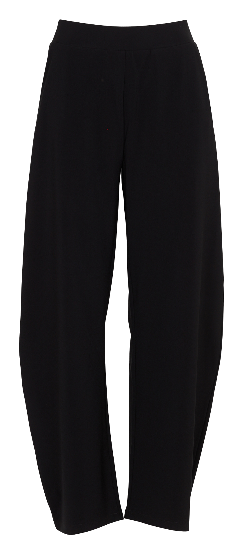 High-waisted barrel pants COTELAC Black