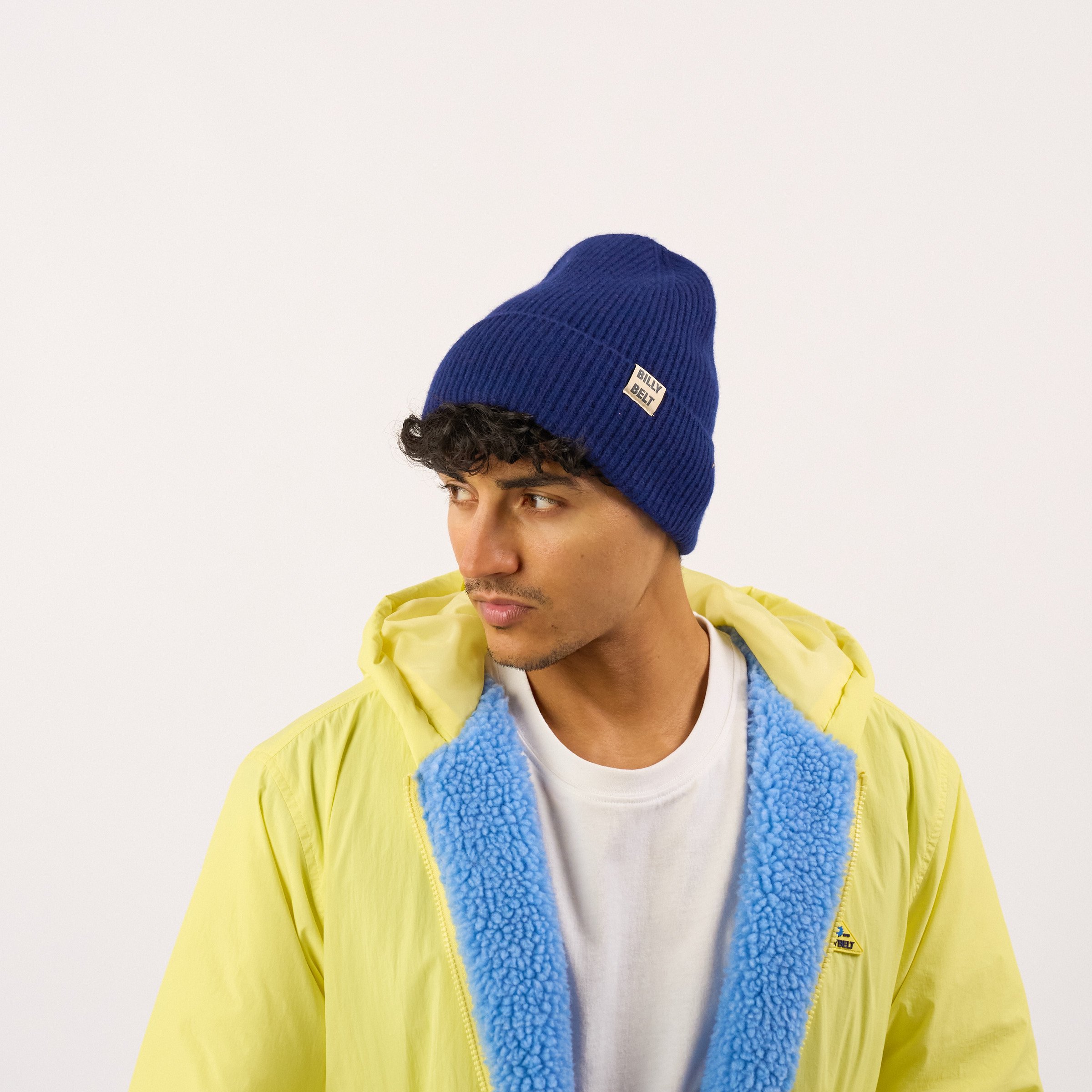 Wool hat BILLYBELT Blue