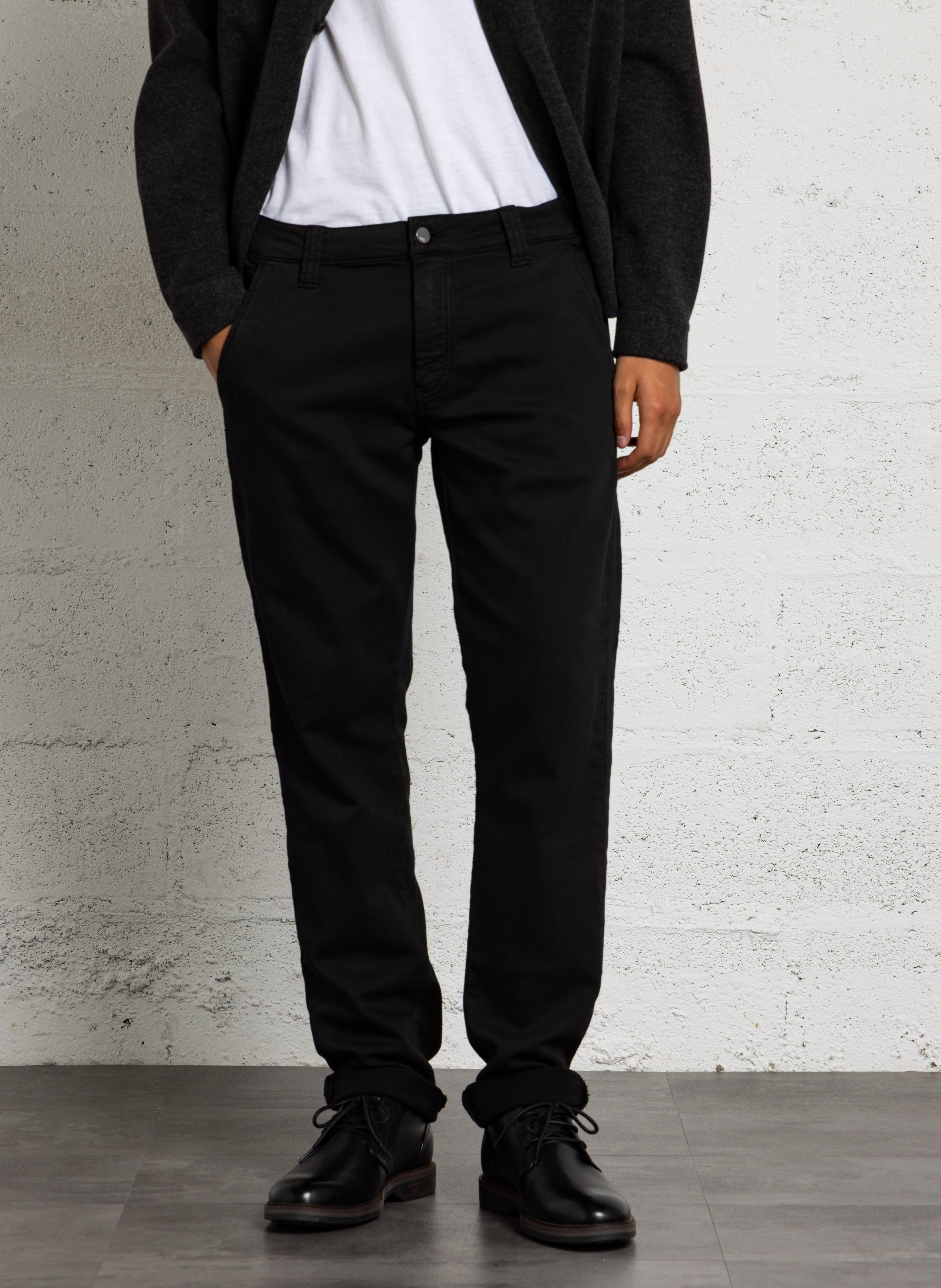 Slim-Fit-Hose aus Baumwoll-Mix LE TEMPS DES CERISES