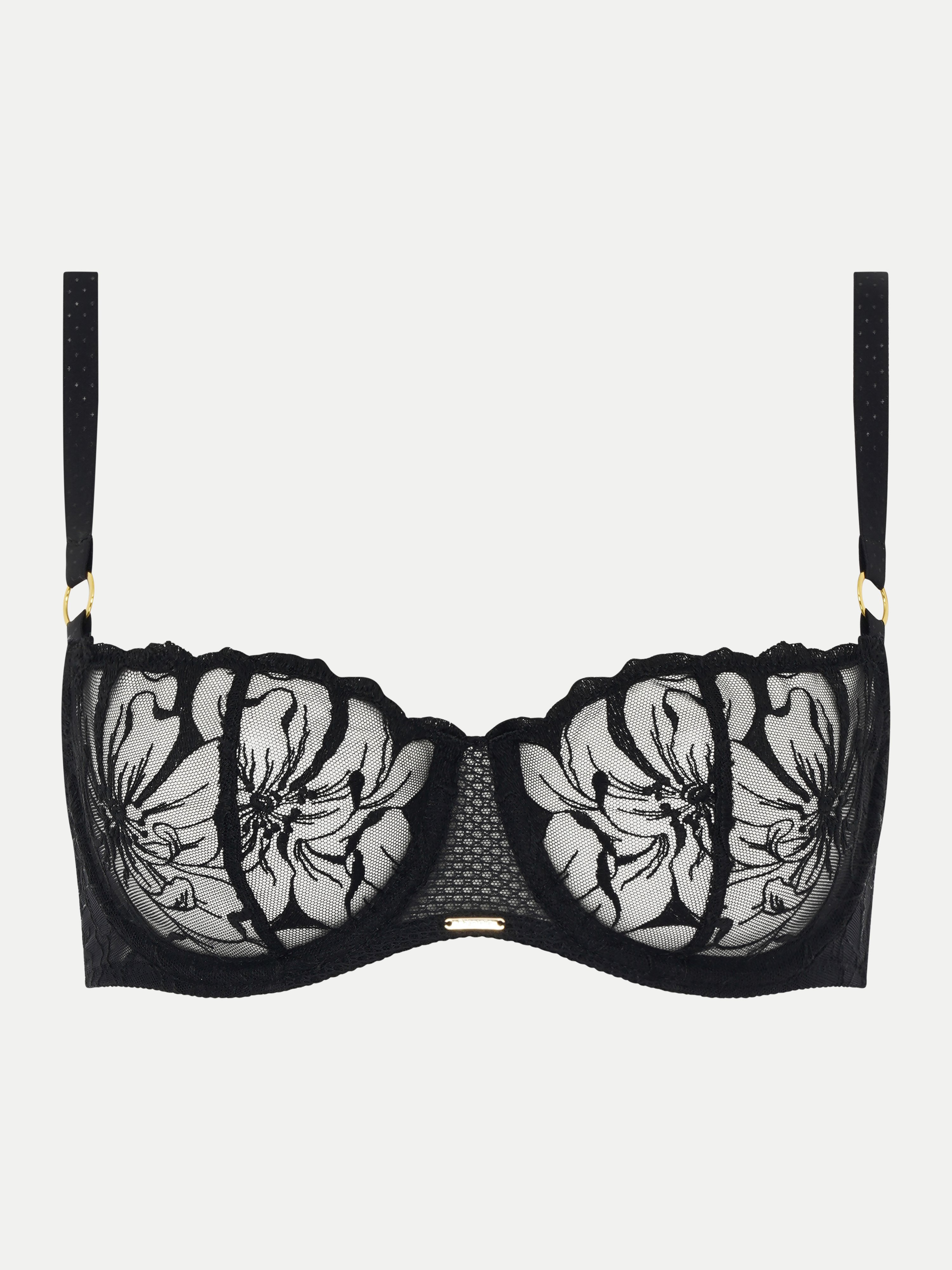 Demi-cup bra CHANTELLE Black
