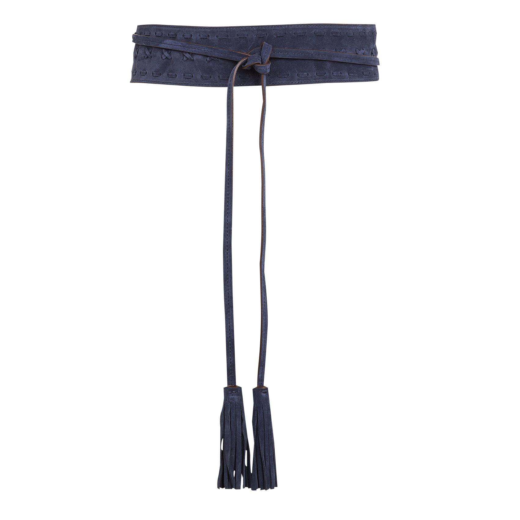 Ceinture à nouer en cuir PABLO