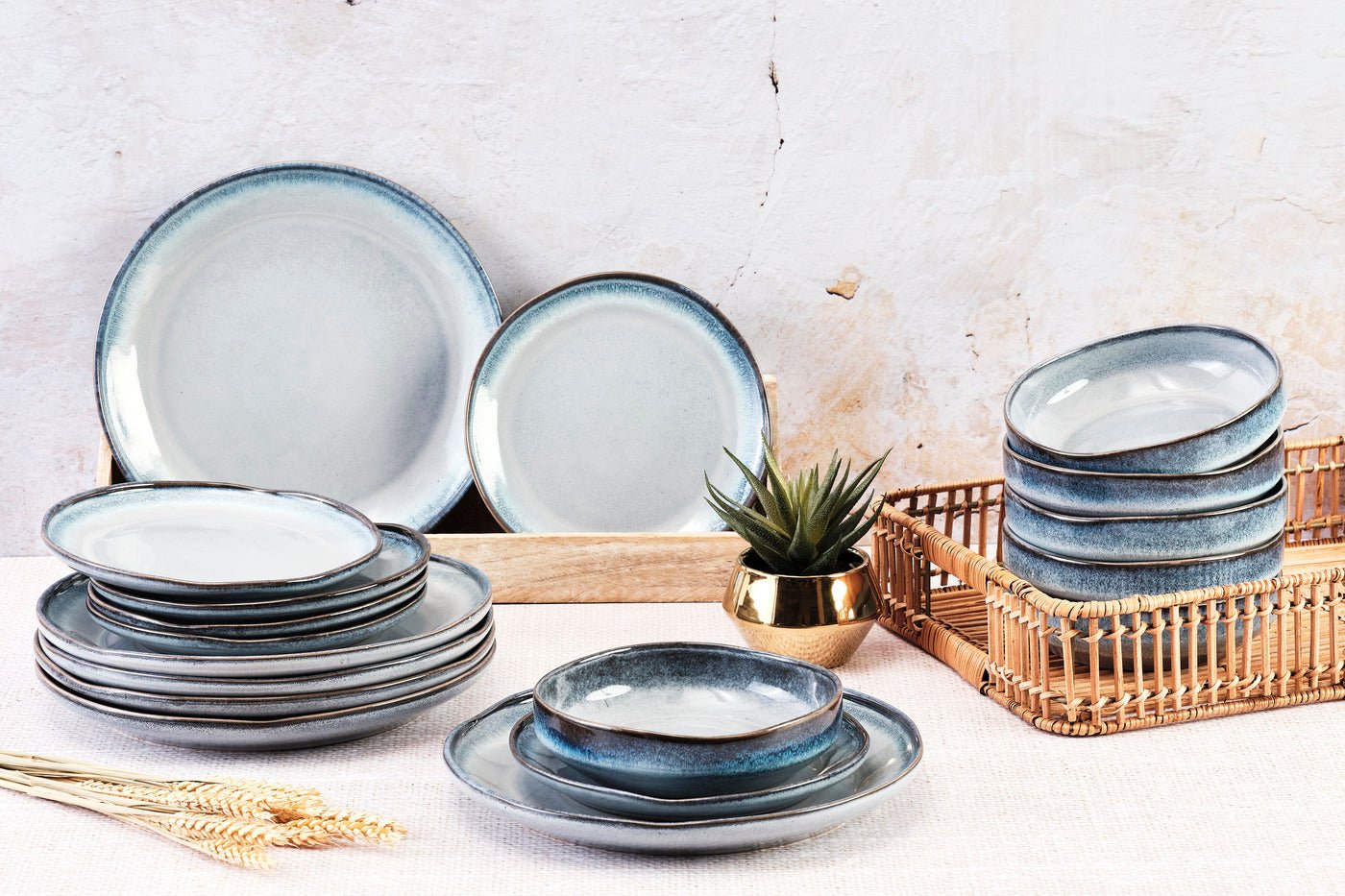 Service the essentials genesis - 18 pieces - navy BJORN Blue