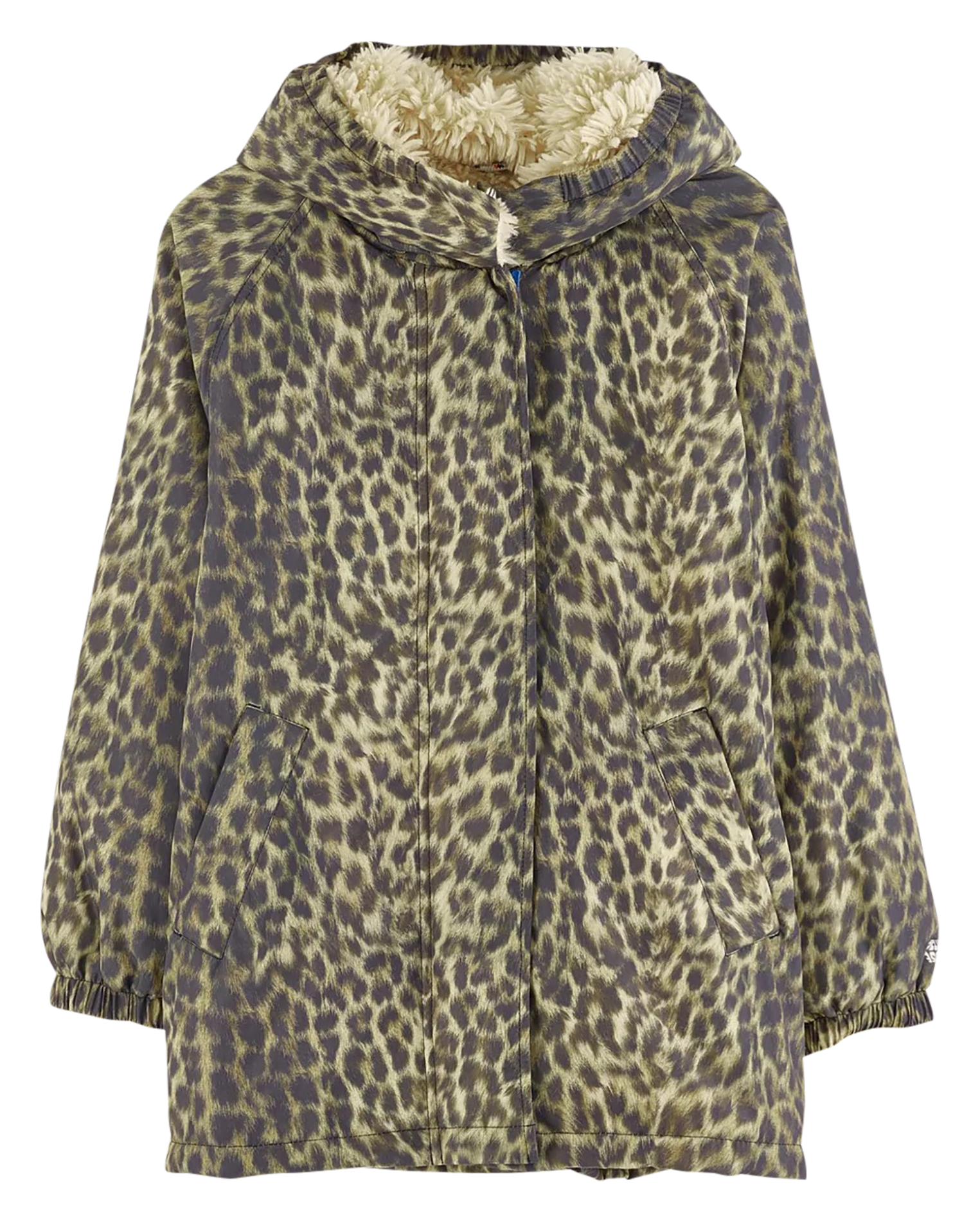 Brossard long graphic-print hooded parka BELLEROSE Multicolored