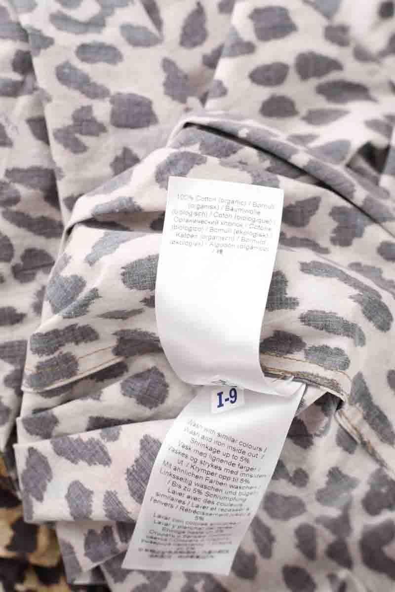 Cotton dress GANNI - Seconde Main Brown