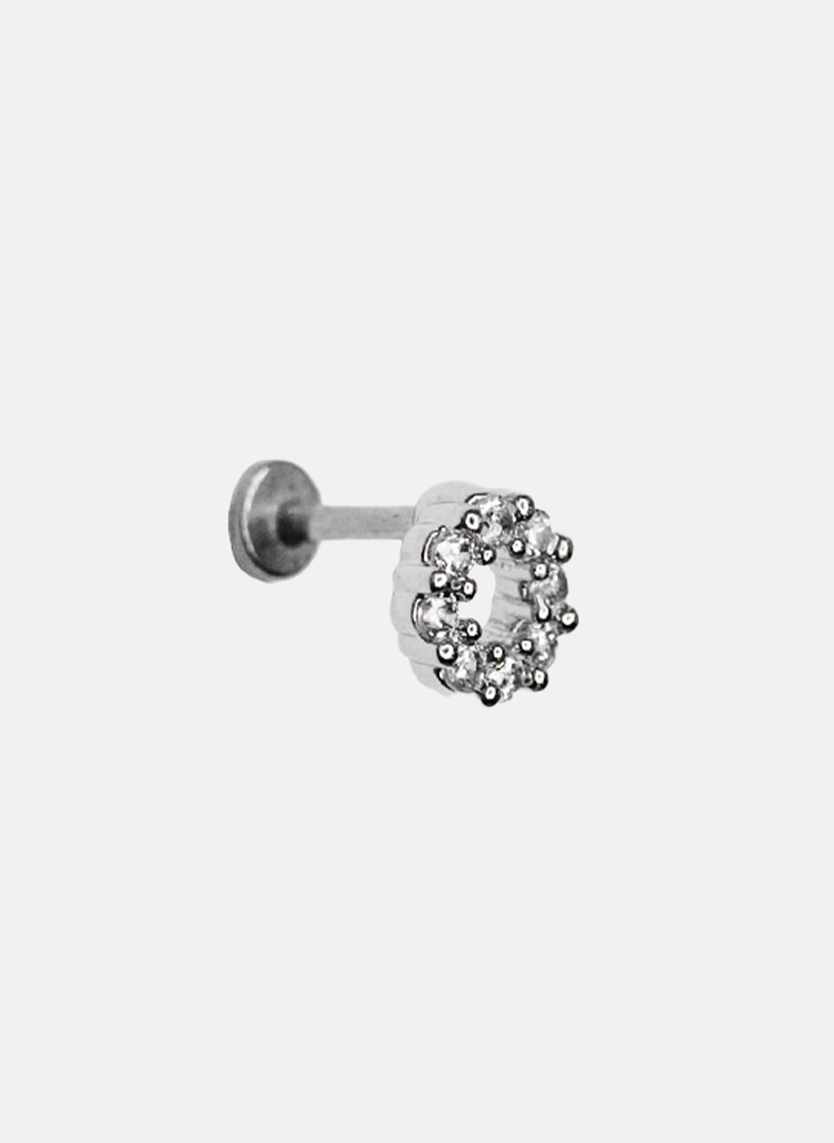 Iva Circle Piercing AEC Paris Silver