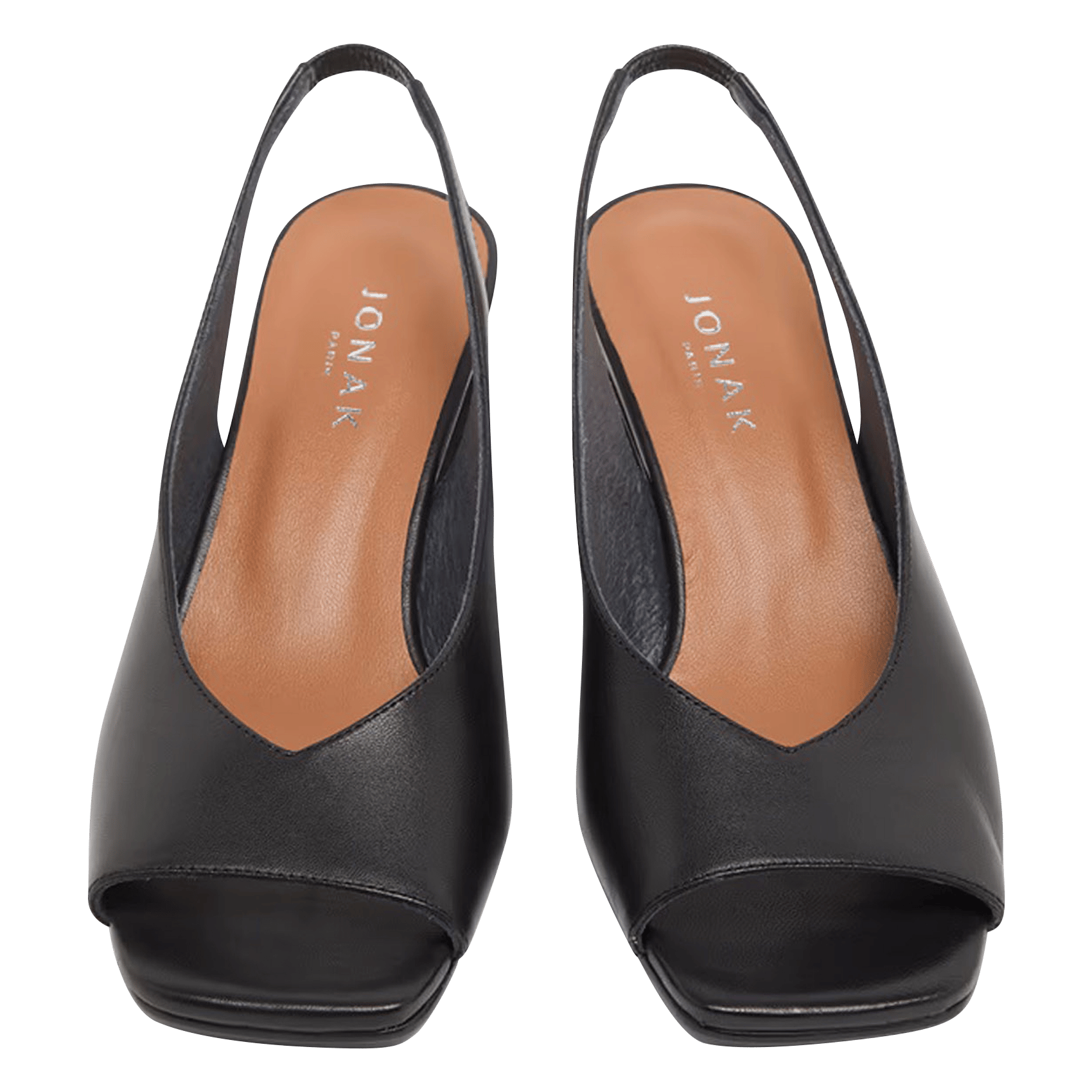 Escarpins en cuir JONAK Noir