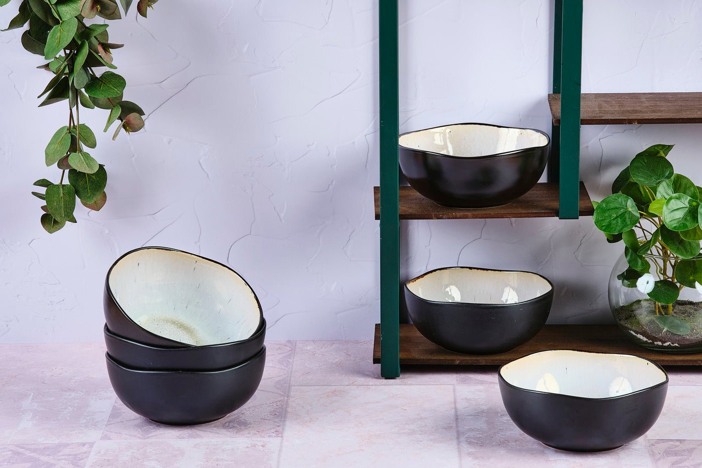 Iris Bowl ø16.5cm - 6 pieces - Ivory White White