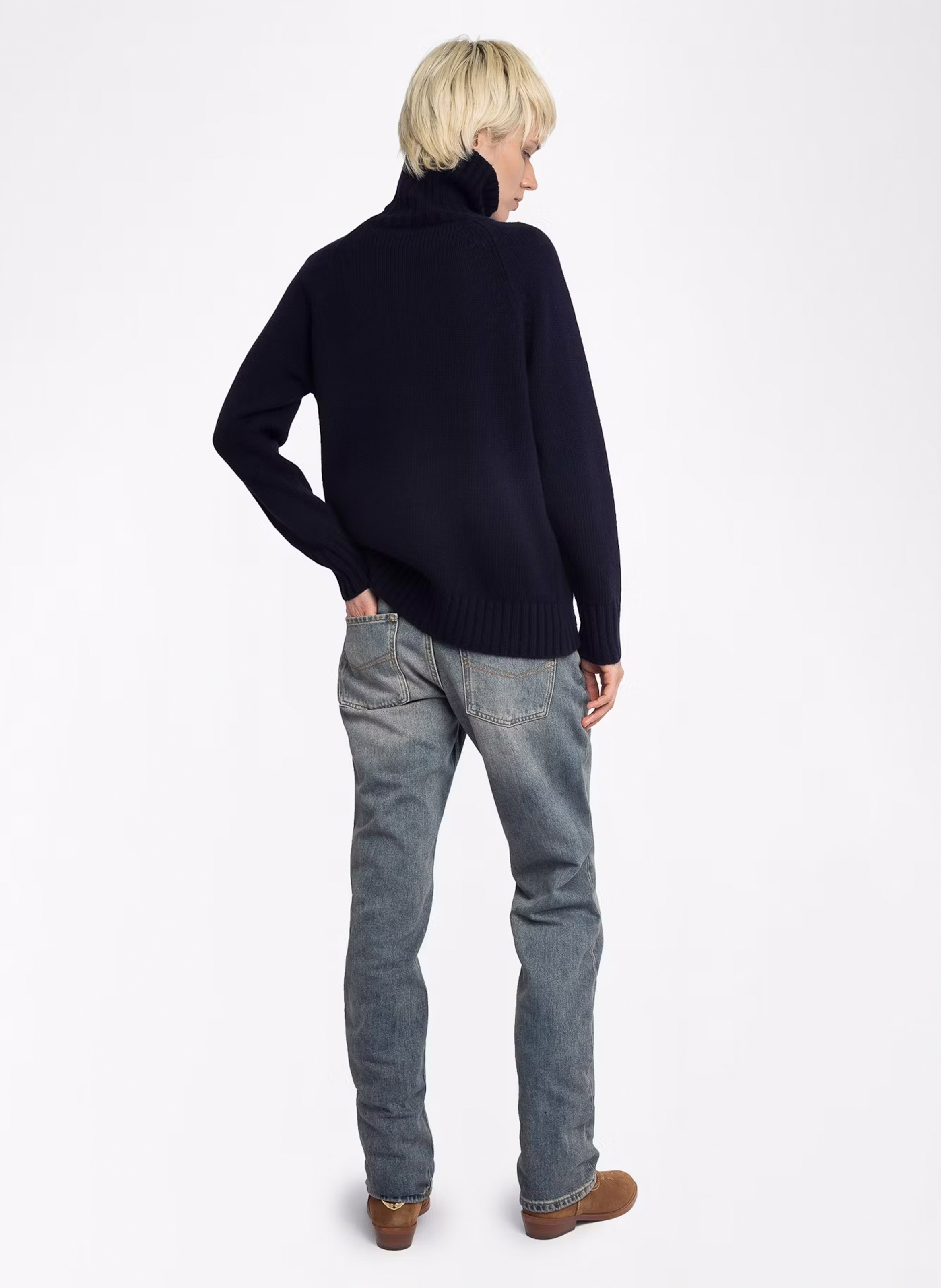 Pullover dritto in lana ZADIG&VOLTAIRE Blu