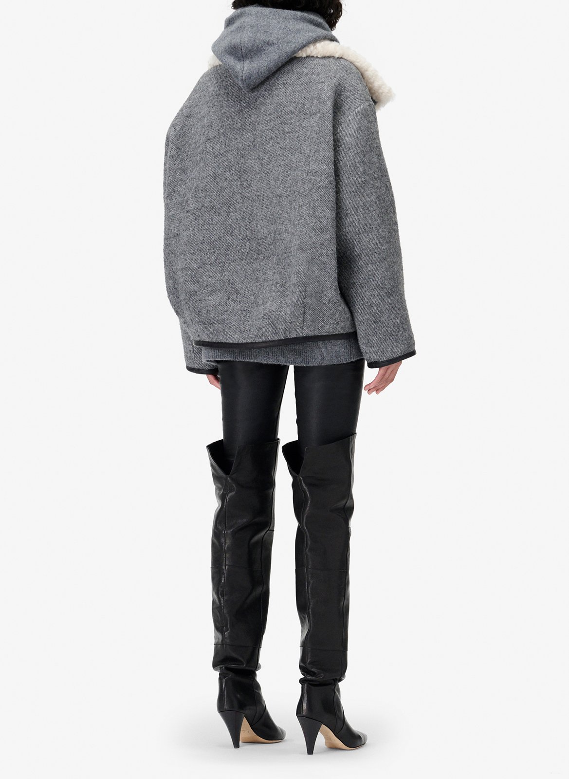 Manteau oversize IRO Gris