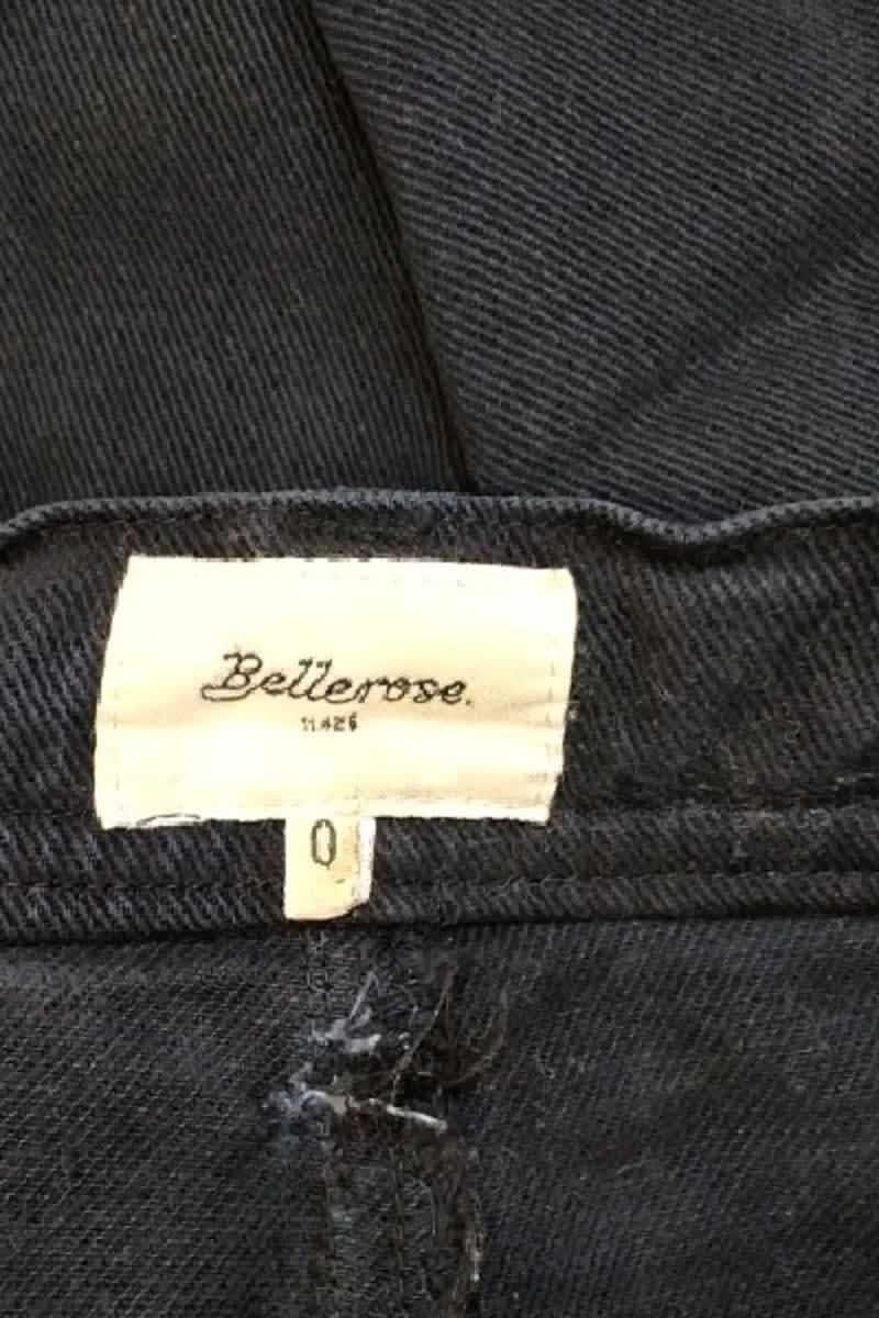 Straight cotton-blend pants BELLEROSE - Seconde Main Blue