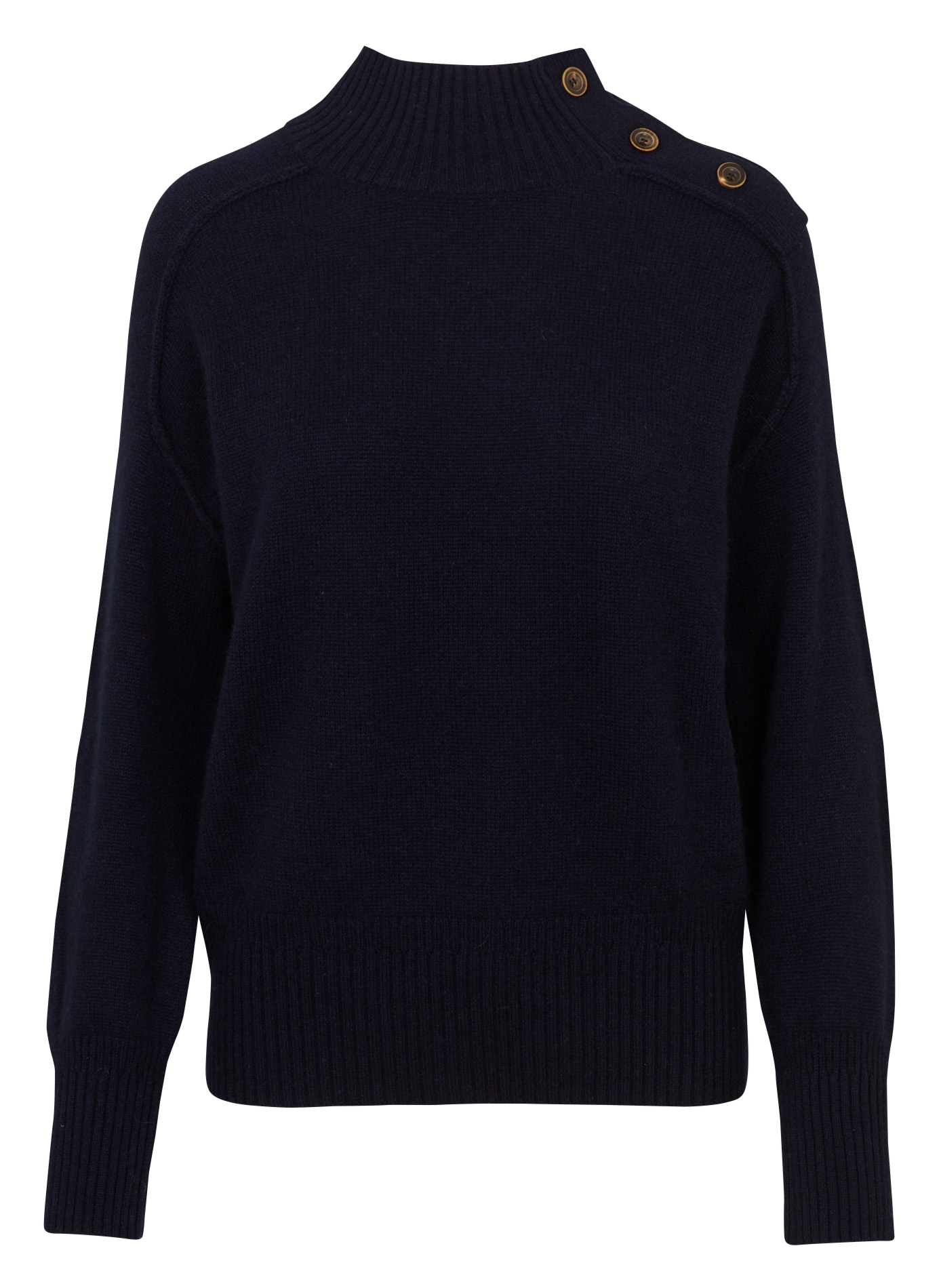 Cashmere high-neck sweater MAISON 123 Blue