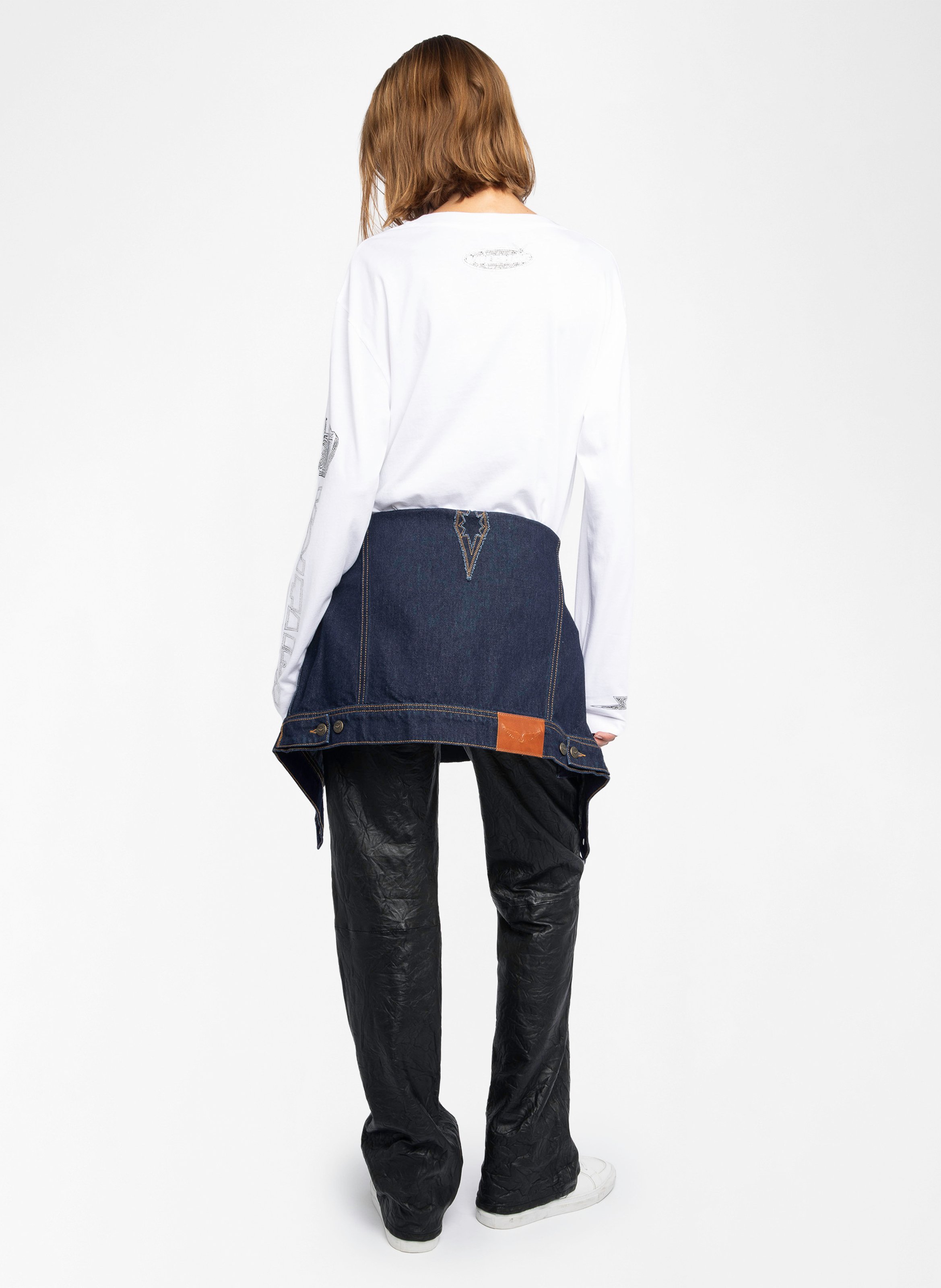 Camiliday round-neck sleeveless cotton top ZADIG&VOLTAIRE White