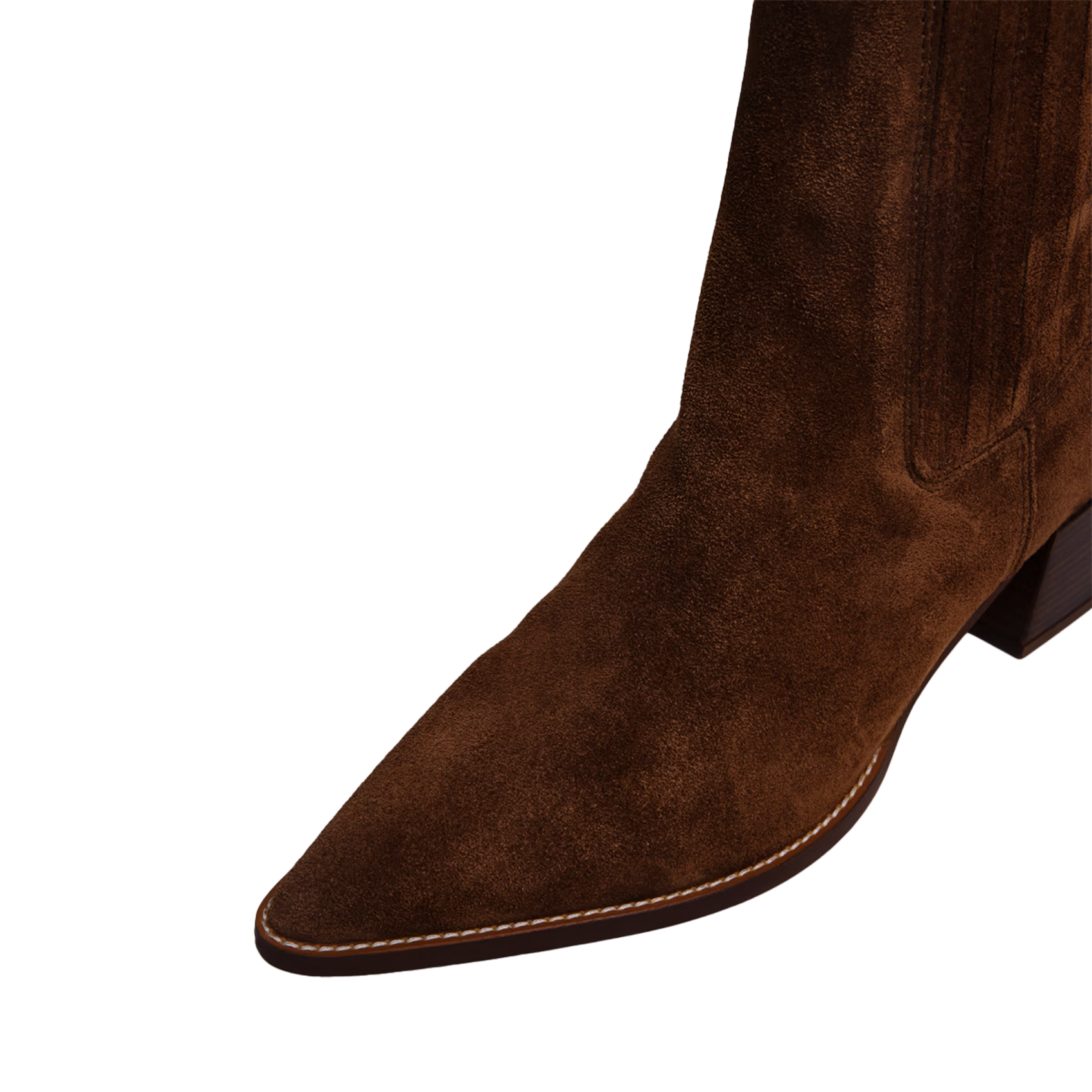 Suède enkellaarzen JONAK Brown