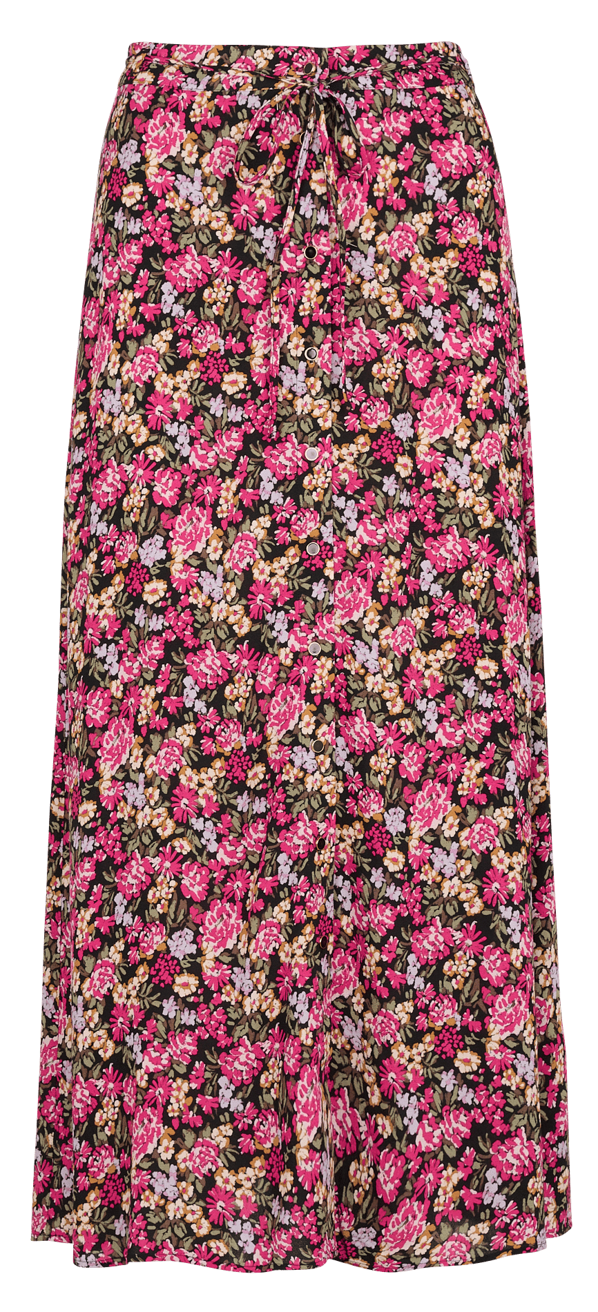 Jupe longue imprimée DES PETITS HAUTS Multicolore