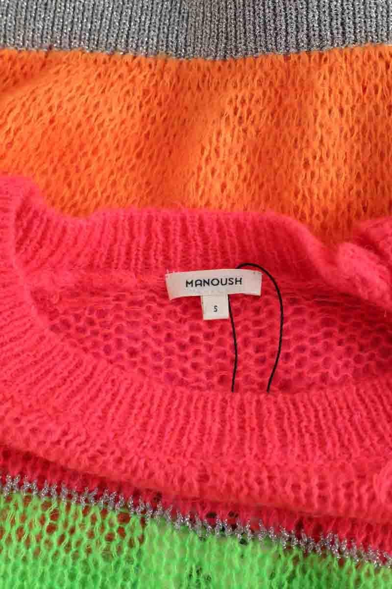 Sweater Manoush - Seconde Main Multicolored