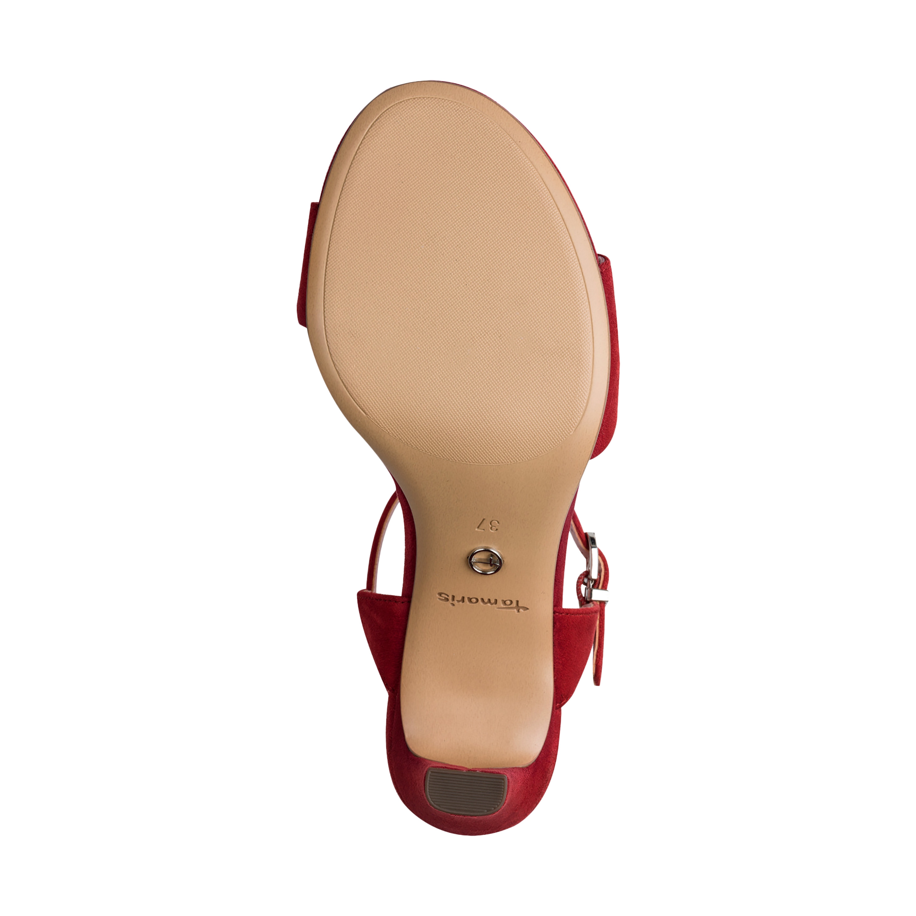 Heeled sandals TAMARIS Red