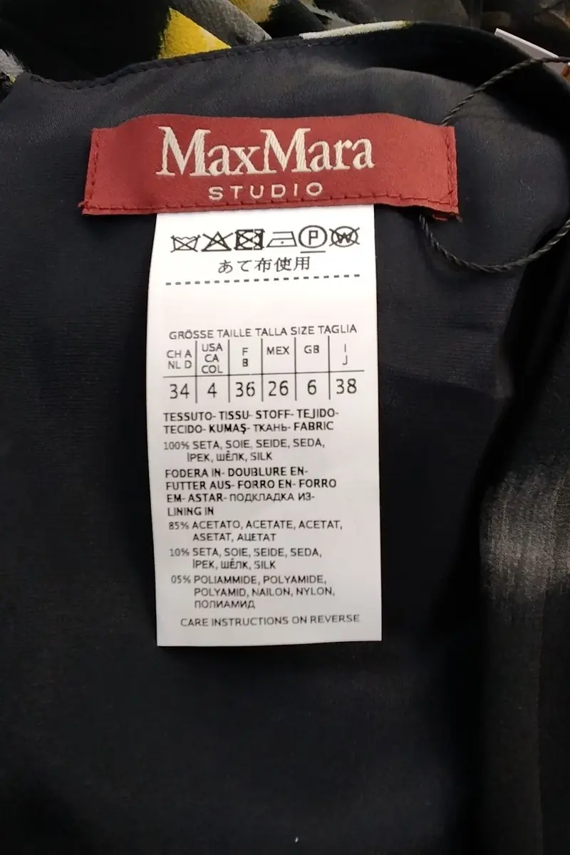 Robe MAX MARA - Seconde Main Noir