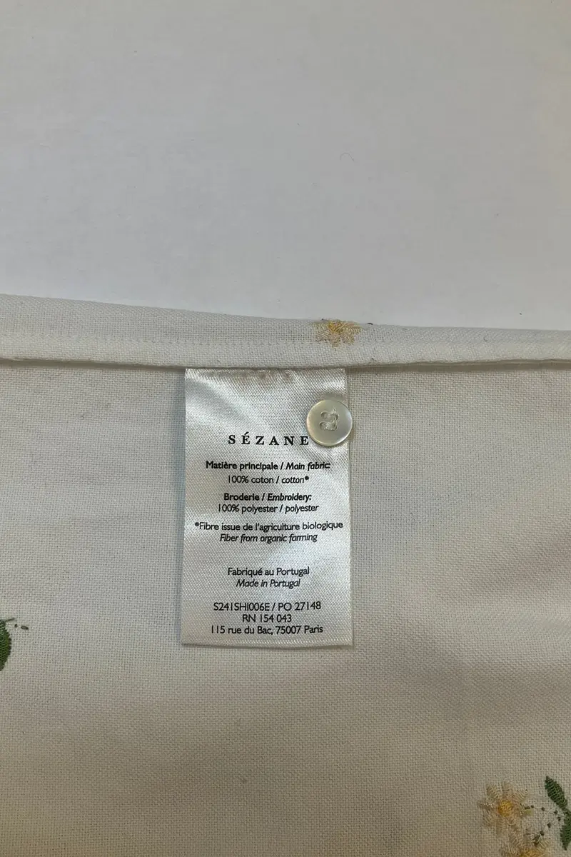 Chemise SEZANE - Seconde main Blanc
