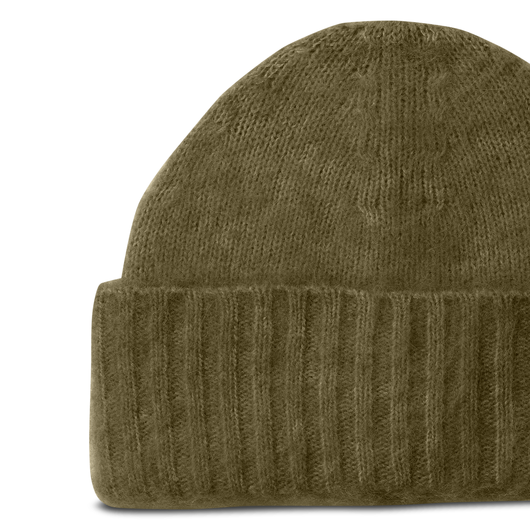 Bonnet en laine mélangée SELECTED Vert
