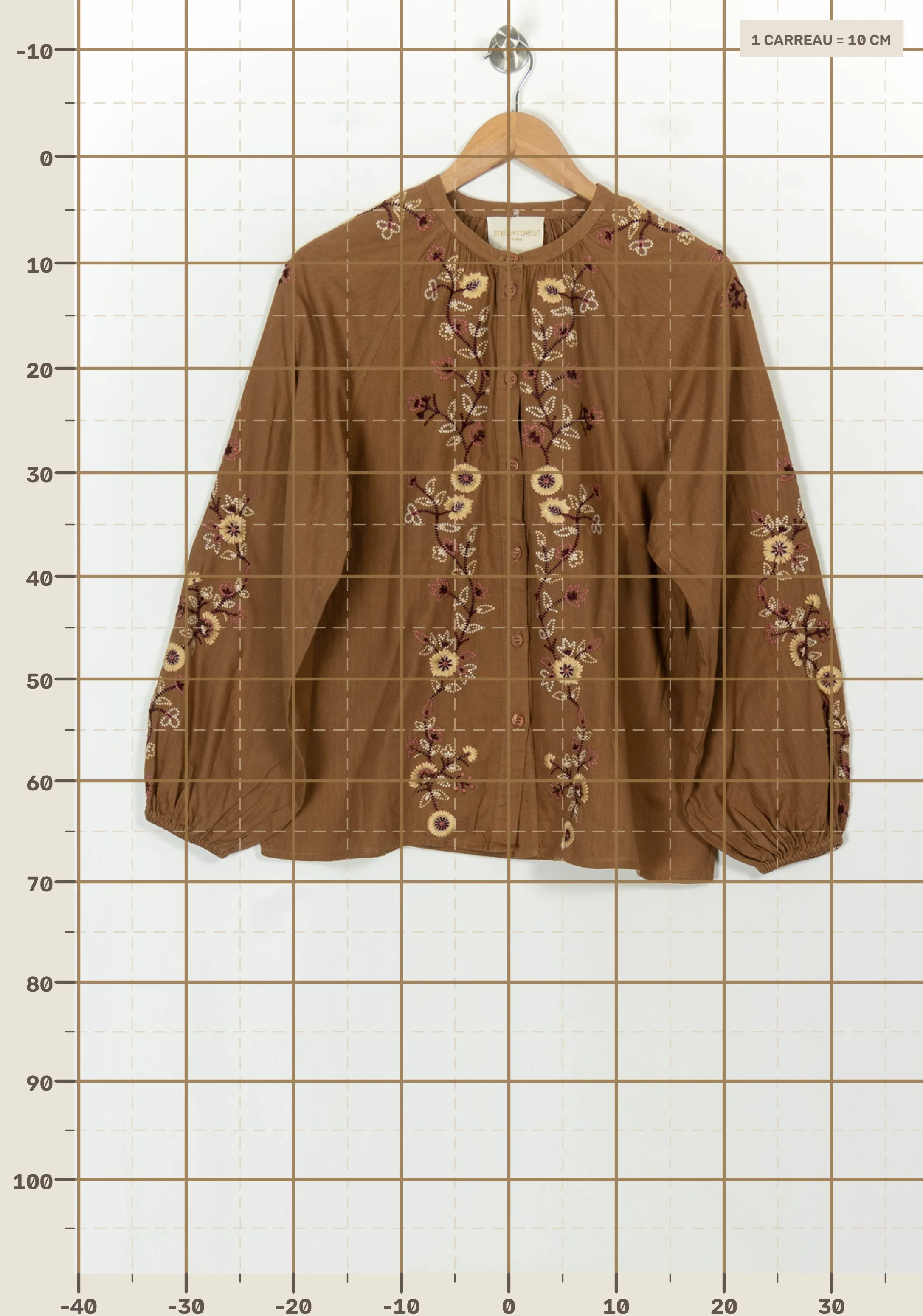 Shirt STELLA FOREST - SECONDE MAIN Brown