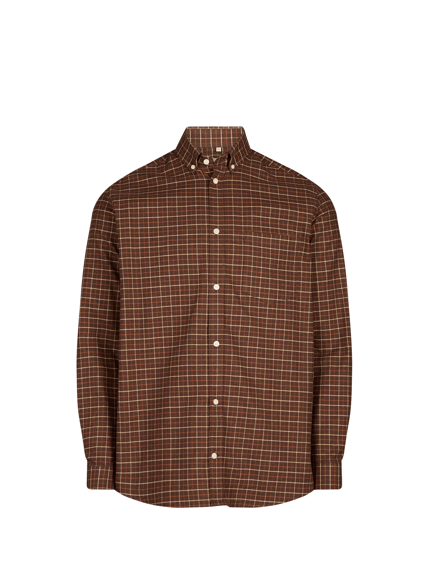 Straight-cut Iflan-D cotton polo shirt AU PRINTEMPS PARIS Brown