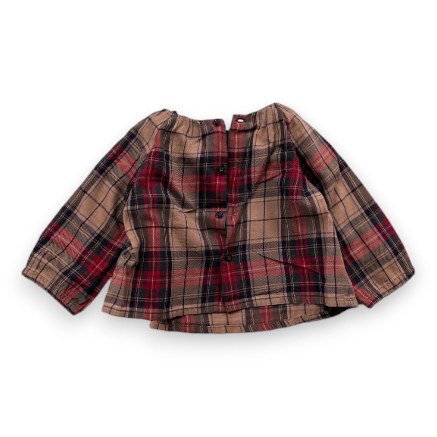 Brown Baby Blouse - 12 months BONPOINT - Seconde Main Brown