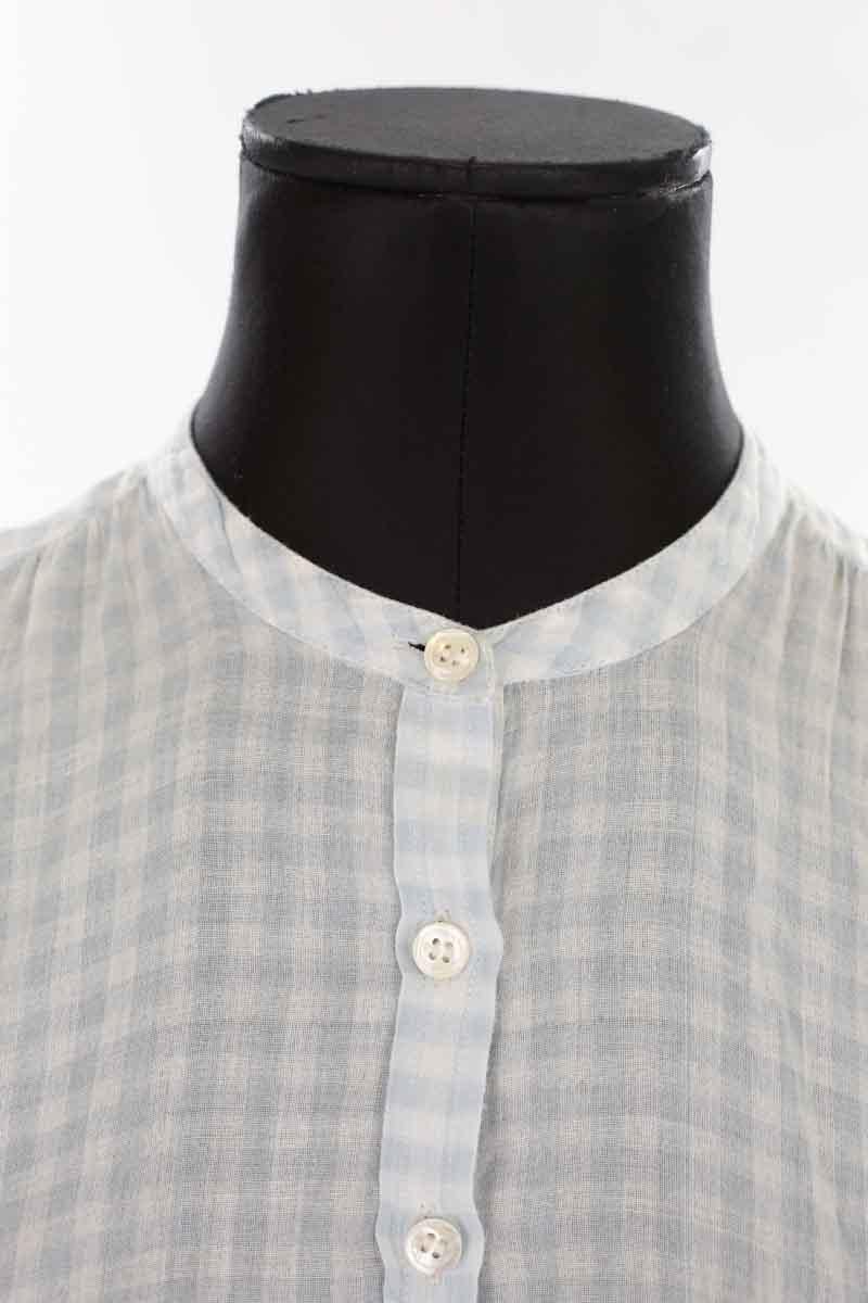 Cotton blouse LAURENCE BRAS - Seconde Main Blue