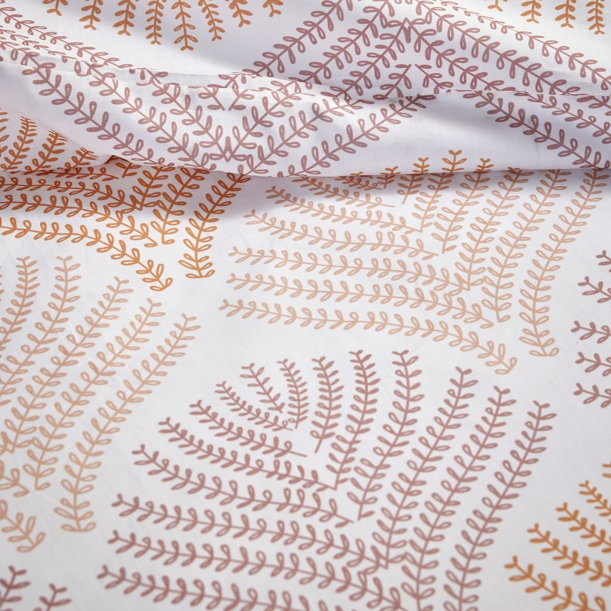 Printed cotton bed set TODAY LINGE DE MAISON White