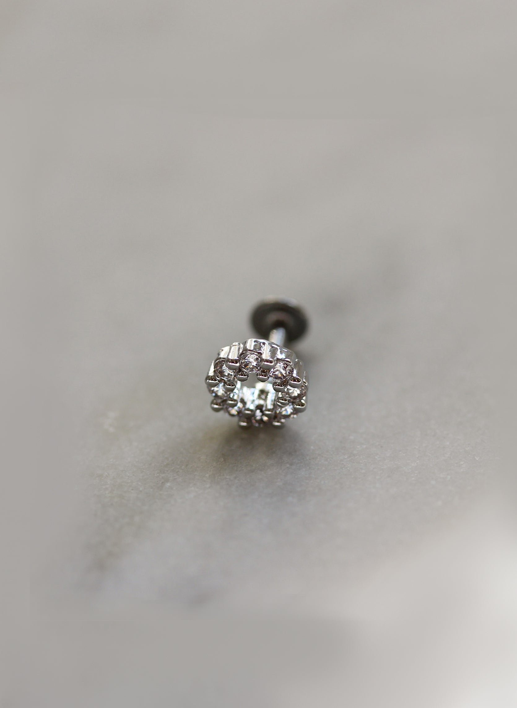 Iva Circle Piercing AEC Paris Silver