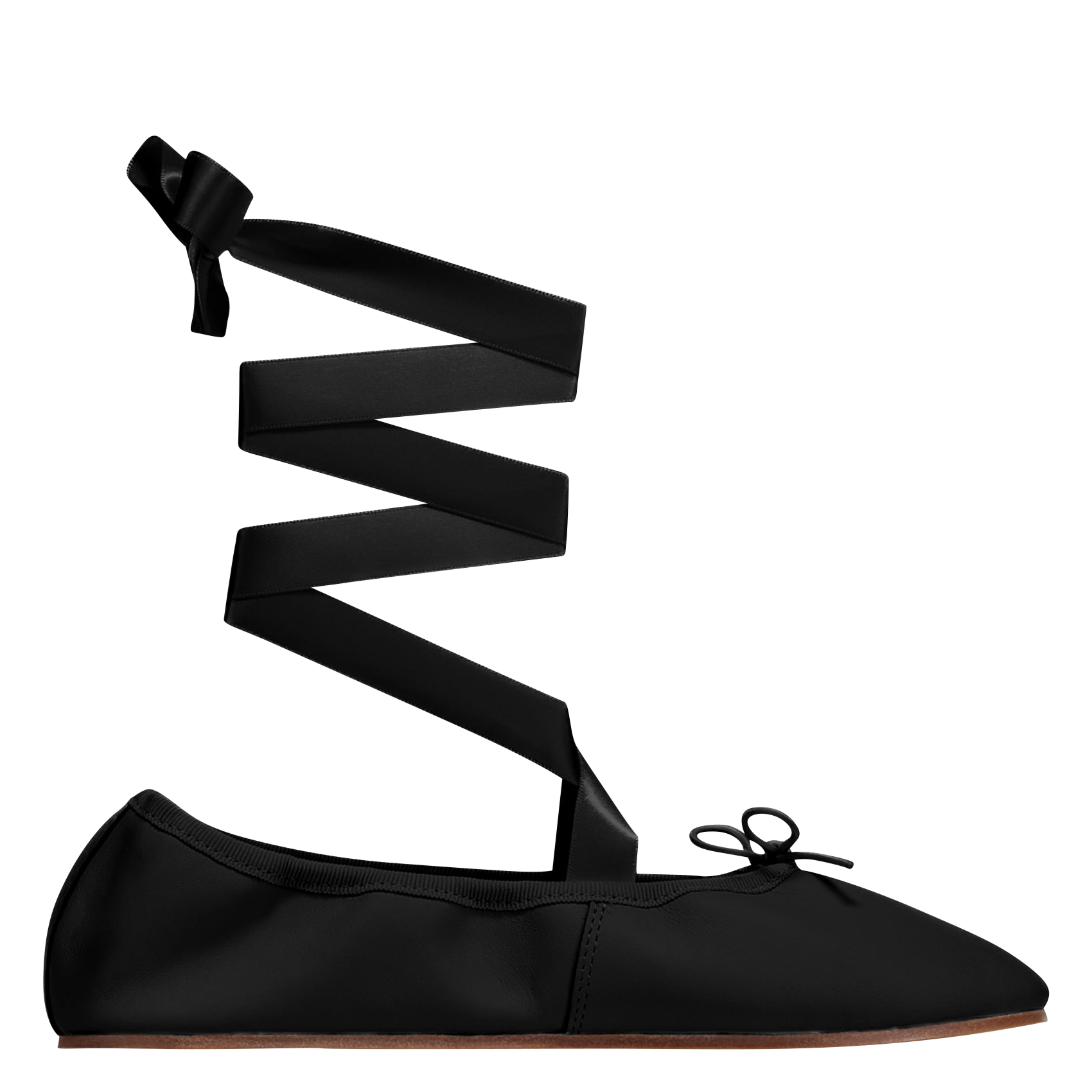 Ballerines à lacets REPETTO Noir