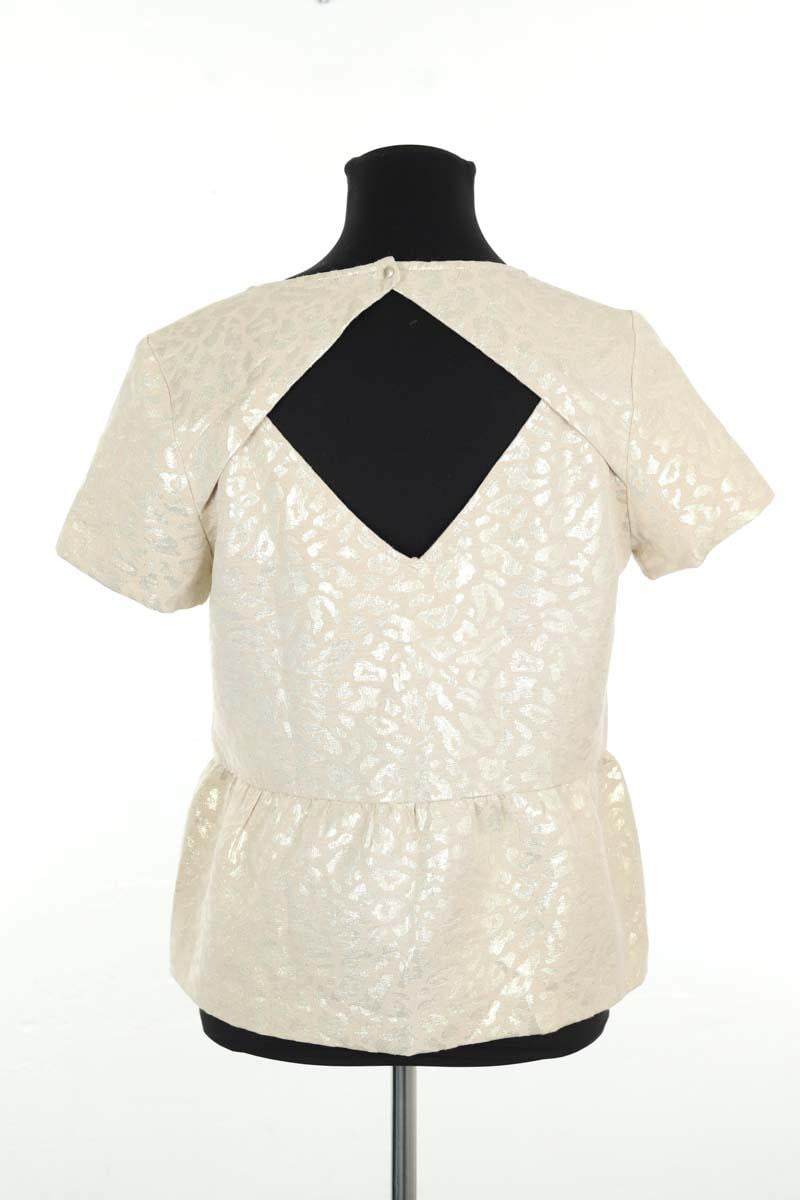 Cotton blouse SEZANE - Seconde main Beige