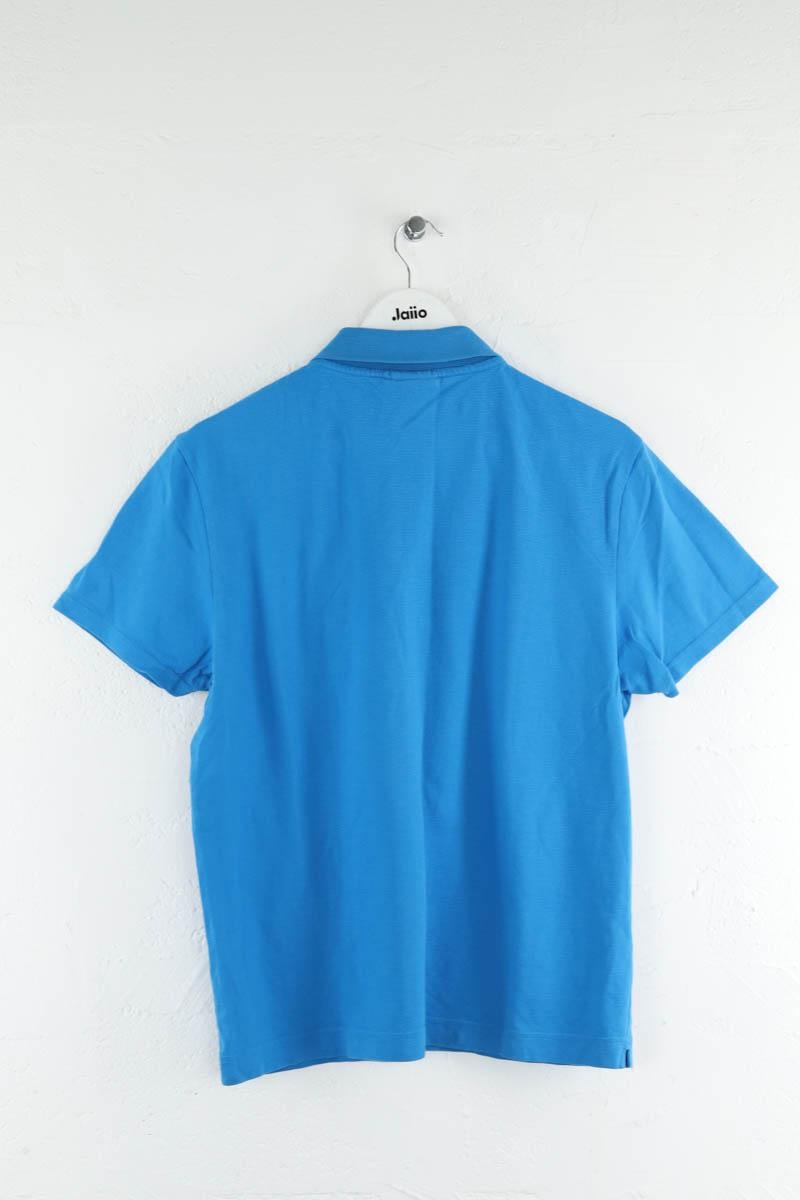 Cotton polo shirt LACOSTE - SECONDE MAIN Blue