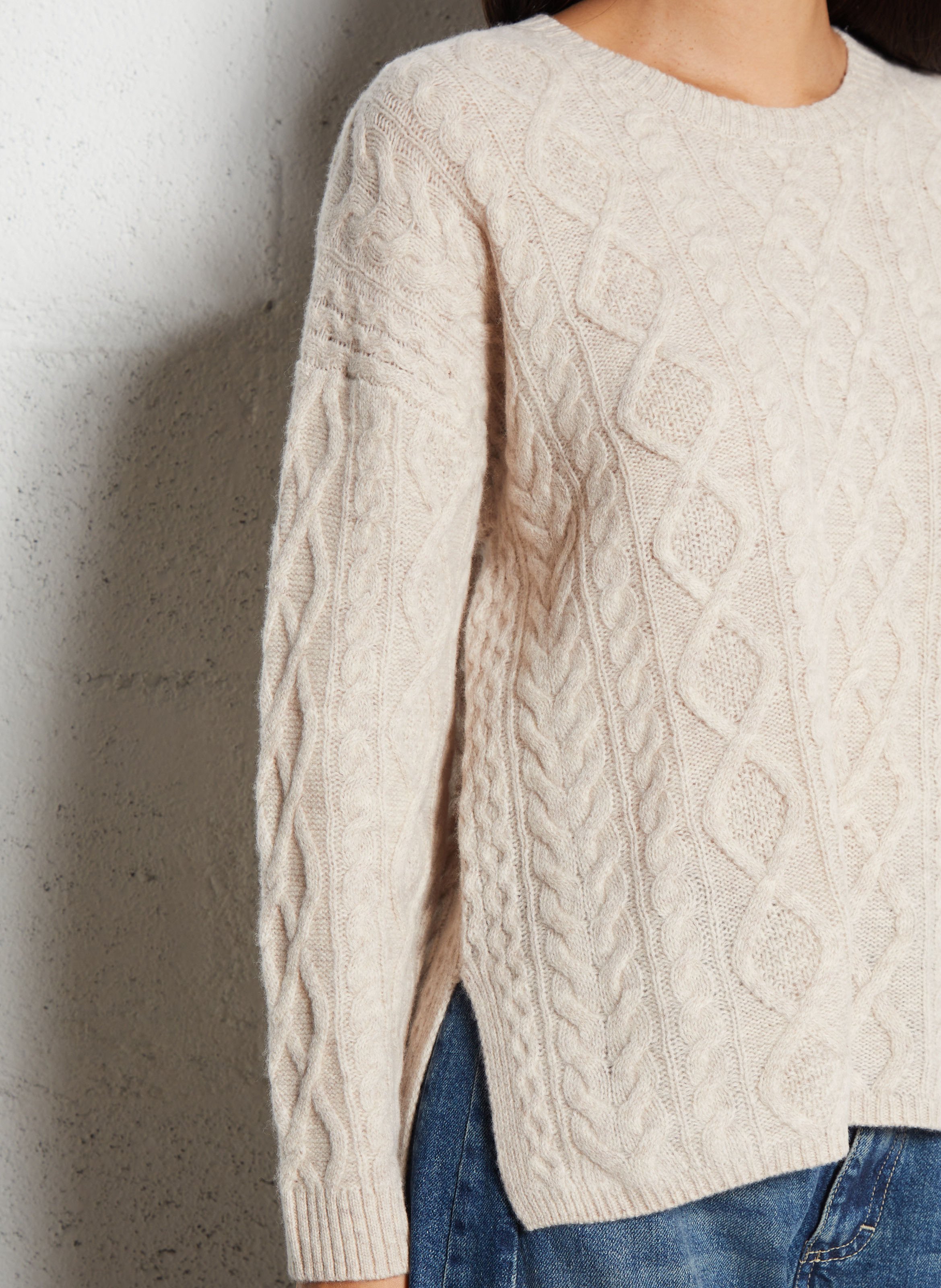 Oversized sweater BELLA JONES Beige