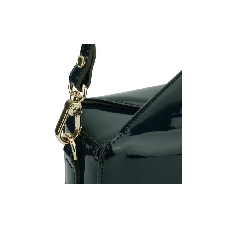 Shoulder bag - synthetic and leather POURCHET Green