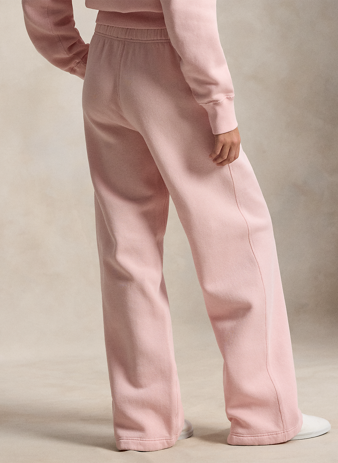 Gerade geschnittene Jogginghose aus Baumwoll-Mix POLO RALPH LAUREN Rosa